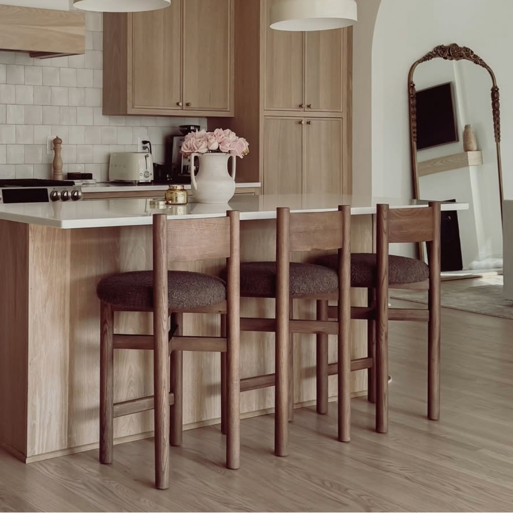 Teddy Counter Stool - Mocha