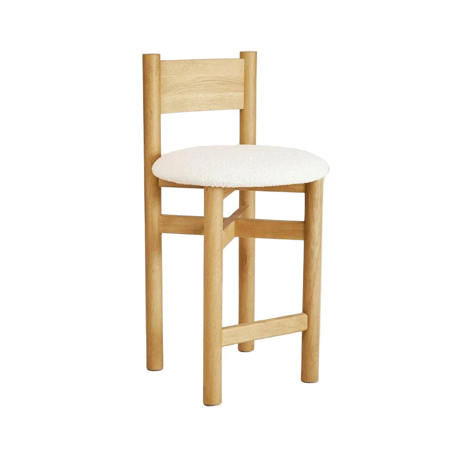 Teddy Counter Stool - Warm Oak