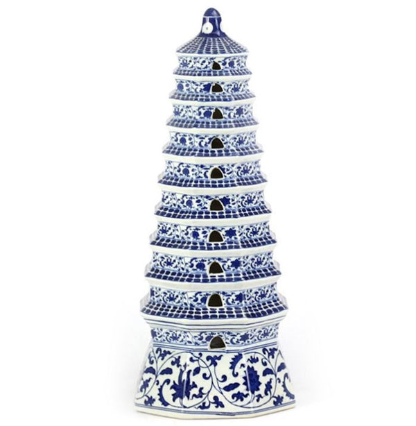Blue and White Mid Sized Pagoda - The Mayfair Hall