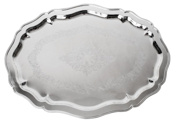Large Scaled Scalloped Gallery Tray - The Mayfair Hall