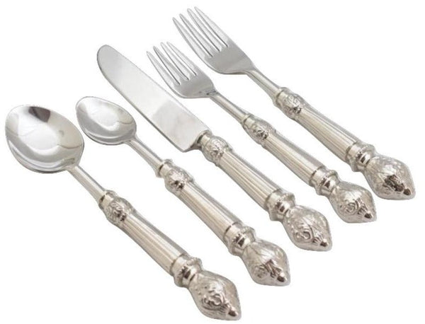 Reeded Ball Flatware (5 Piece Setting) - The Mayfair Hall