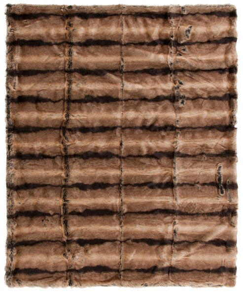 Faux Chocolate Luxe Brick Throw - The Mayfair Hall