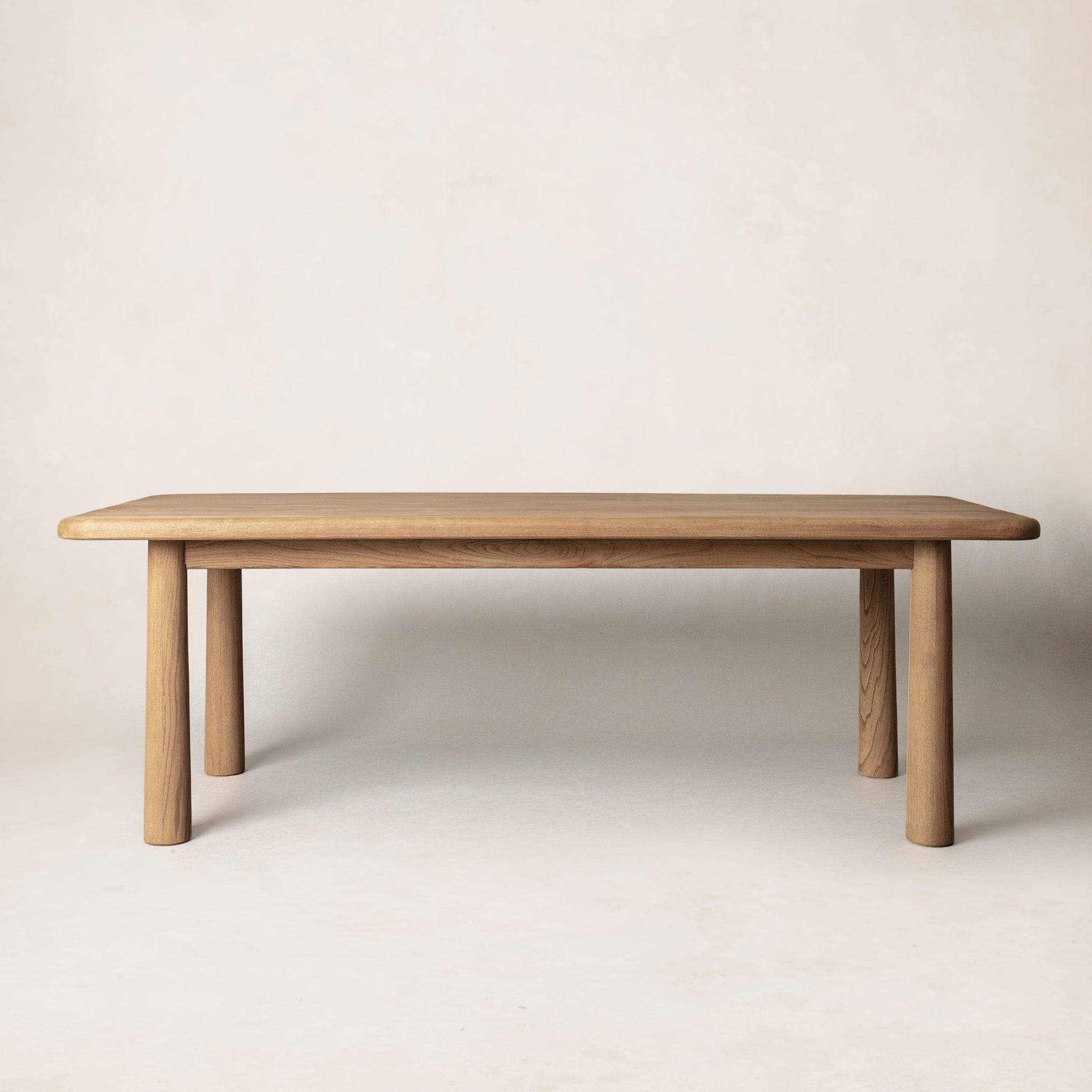 Topa Topa Rectangular Dining Table - Warm Oak