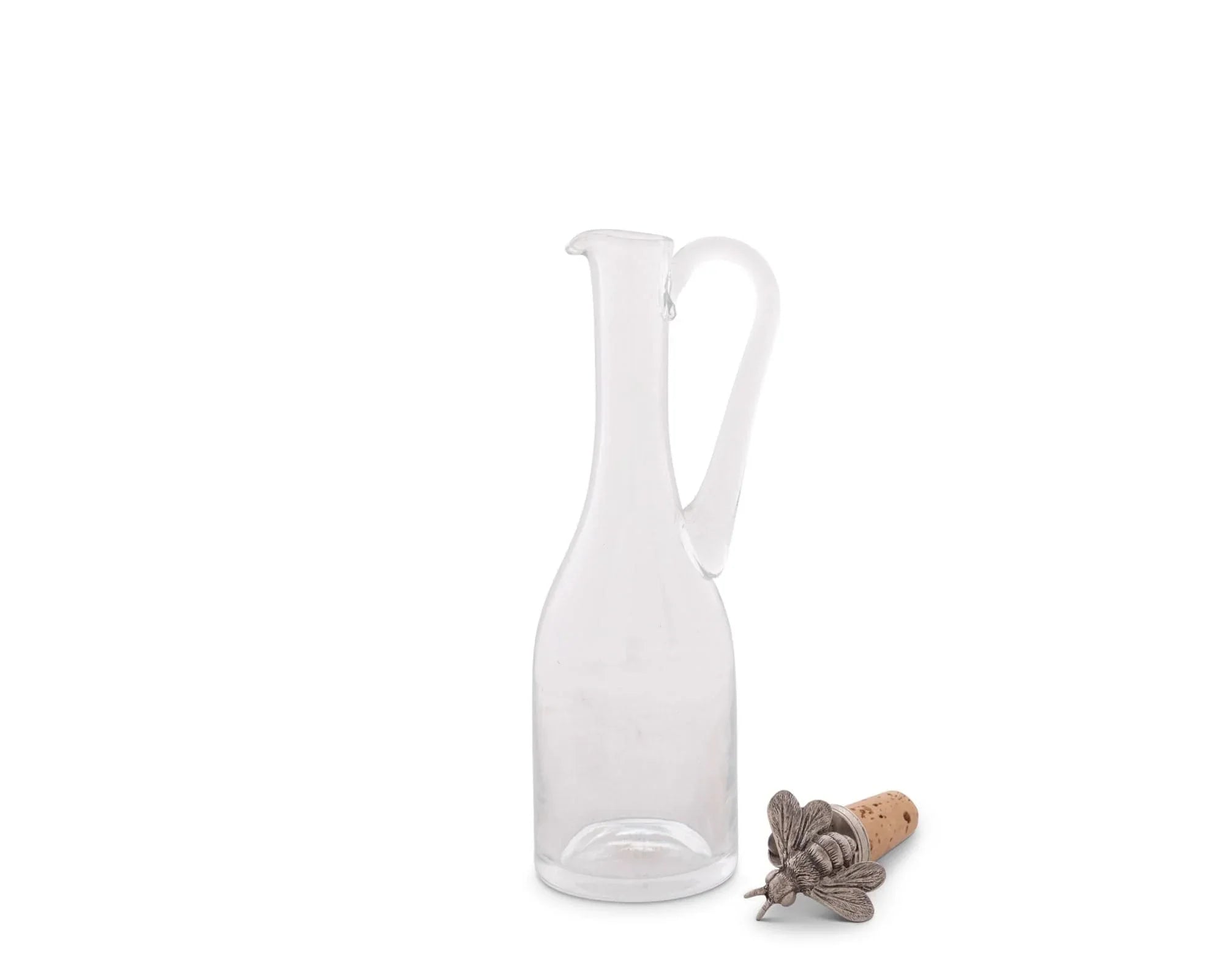 Cruet Bottle with Pewter Bee Cork Stopper - The Mayfair Hall