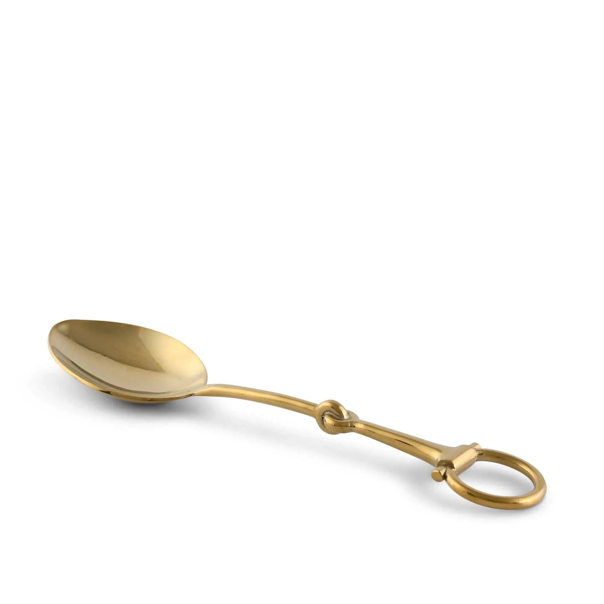 Bit Serving Spoon - Stainless Steel Shiny Gold - The Mayfair Hall