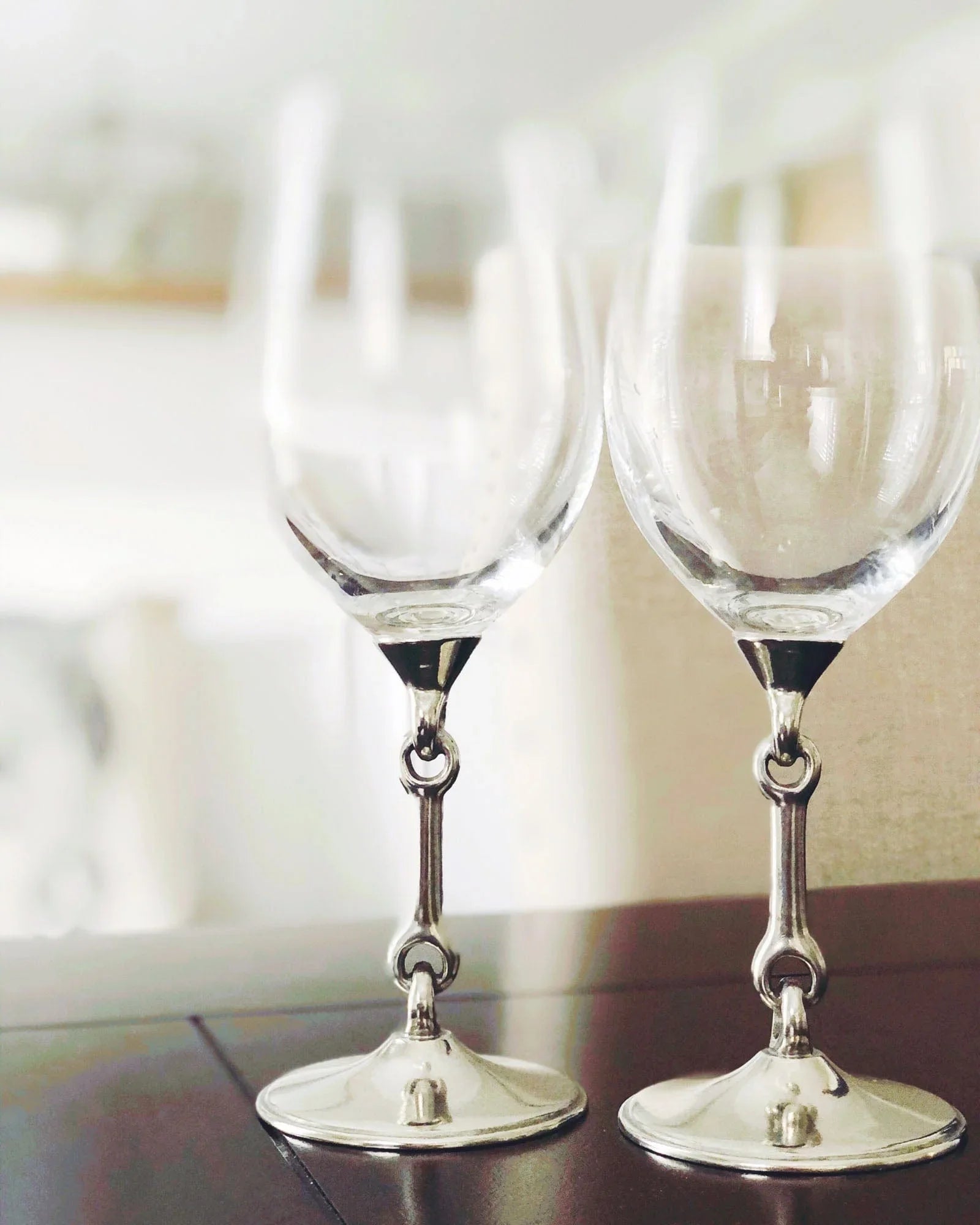 Equestrian Bit Wine Glass - The Mayfair Hall
