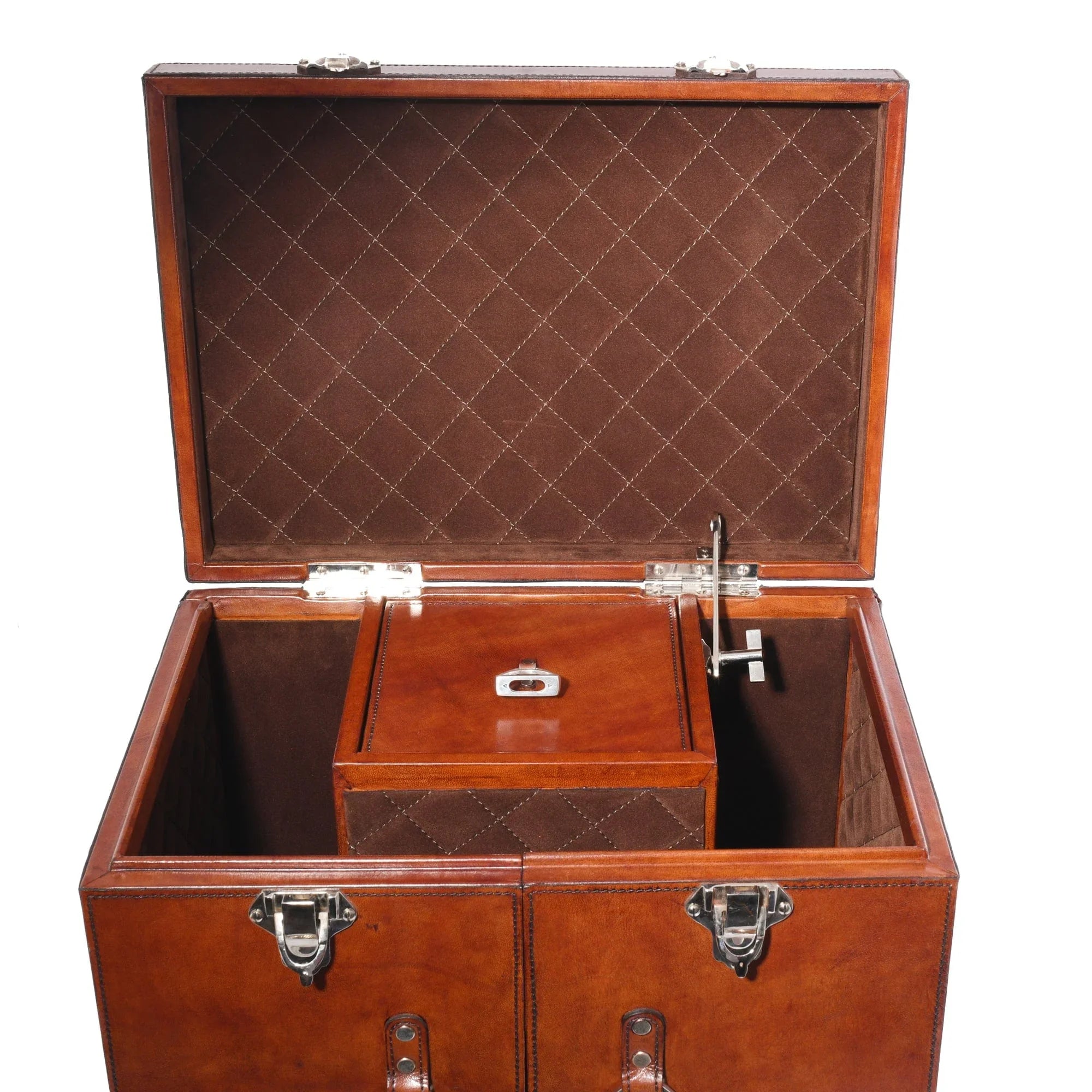 Leather Stirrup Handle Bar Case - The Mayfair Hall