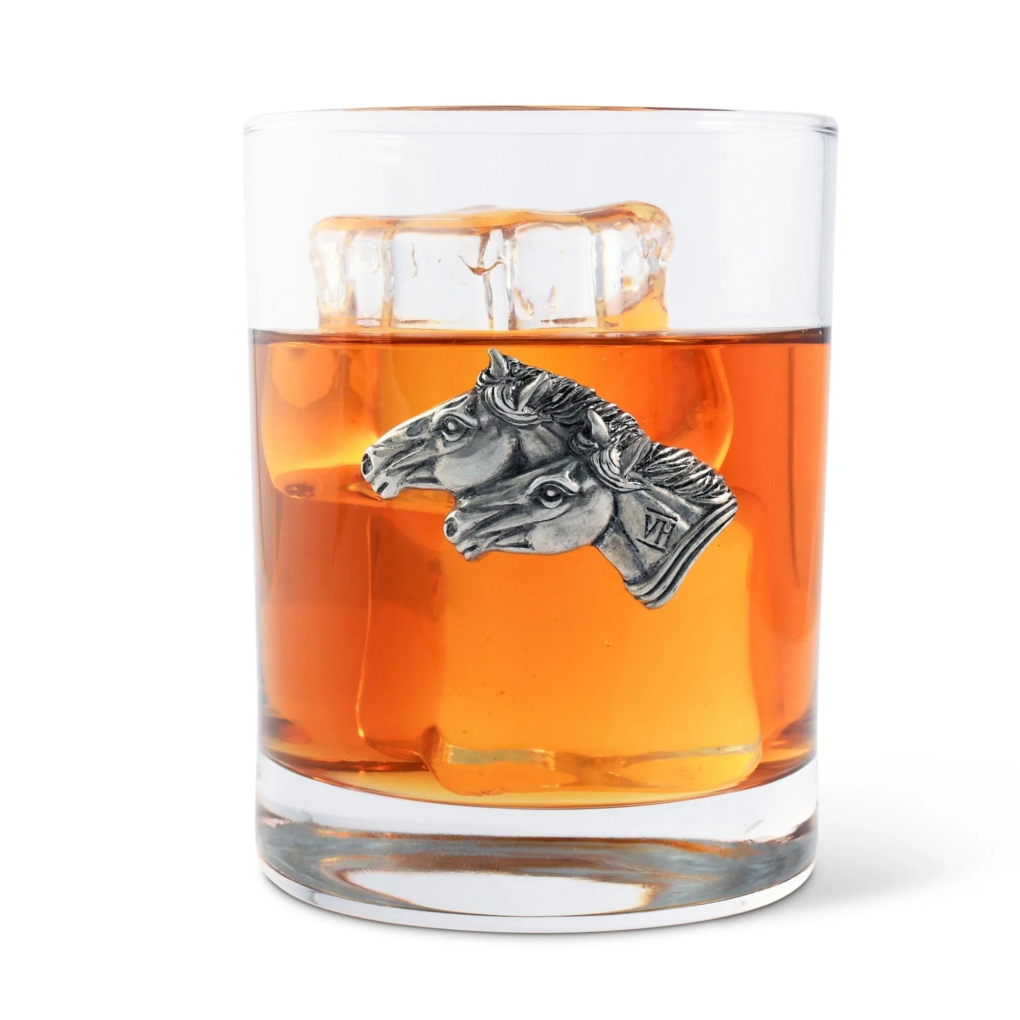 Running Horse Double Old Fashion Bar Glass - The Mayfair Hall