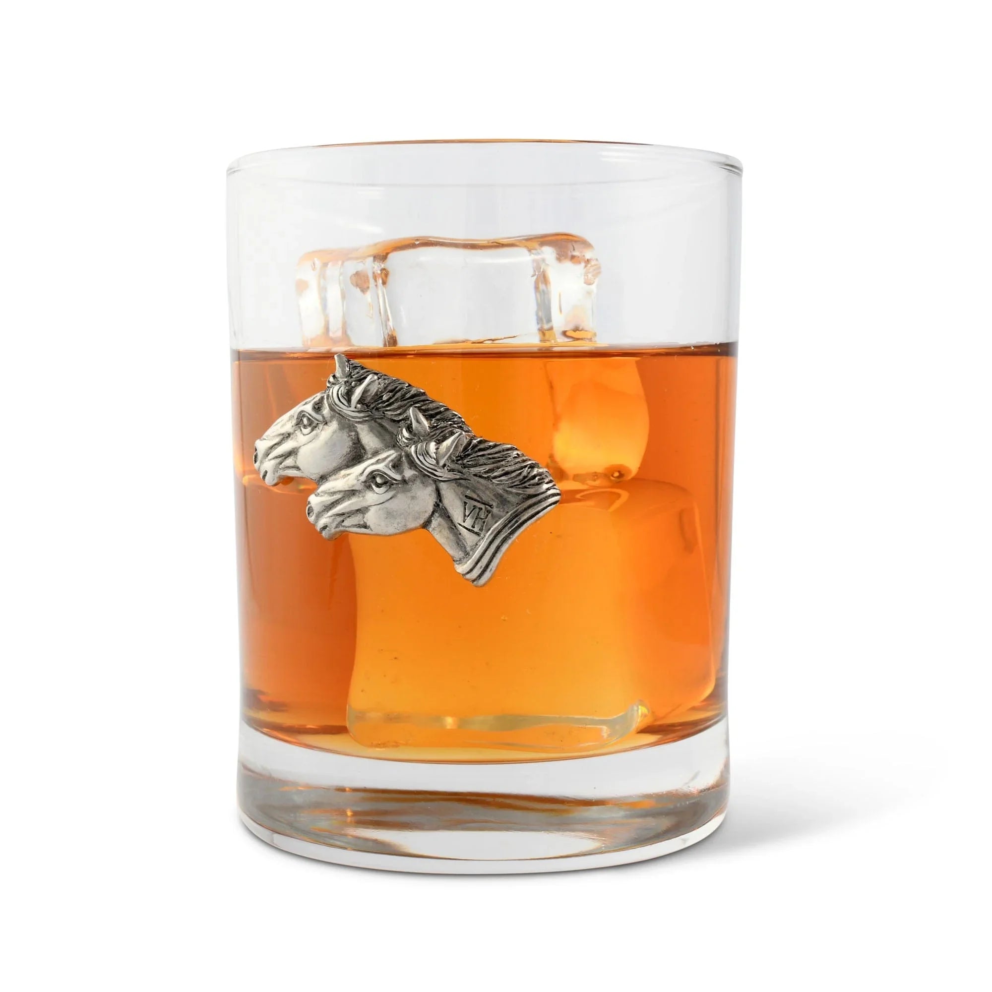 Running Horse Double Old Fashion Bar Glass - The Mayfair Hall