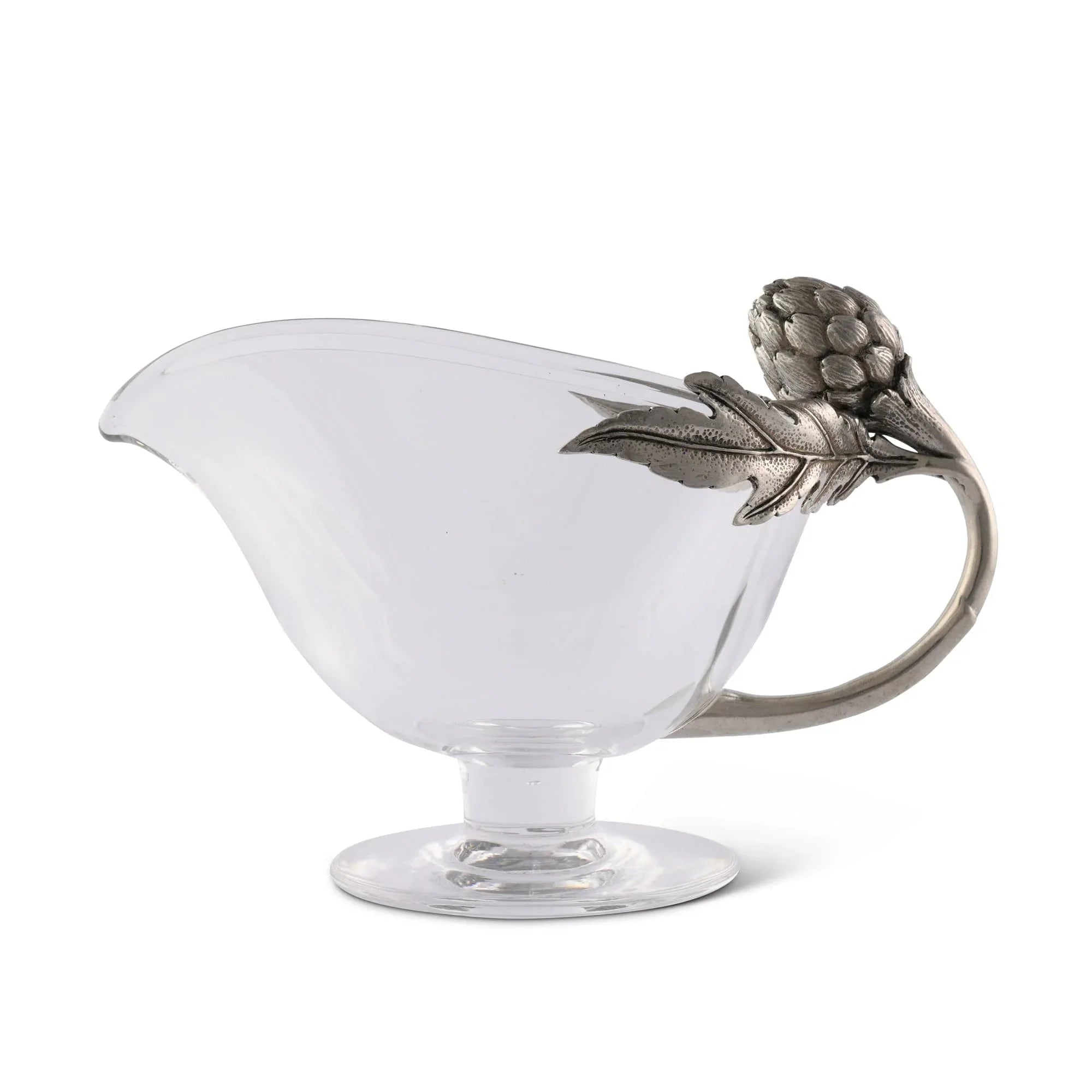 Artichoke Glass Gravy Boat - The Mayfair Hall