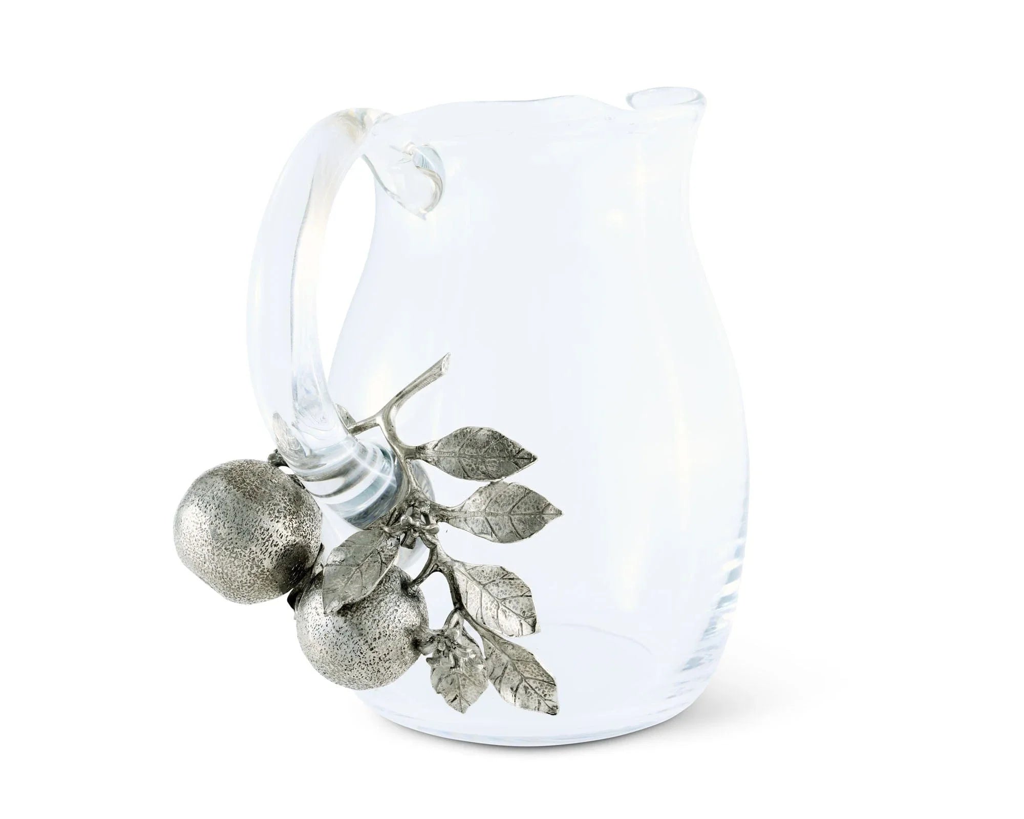 Orange Blooms Glass Pitcher - The Mayfair Hall