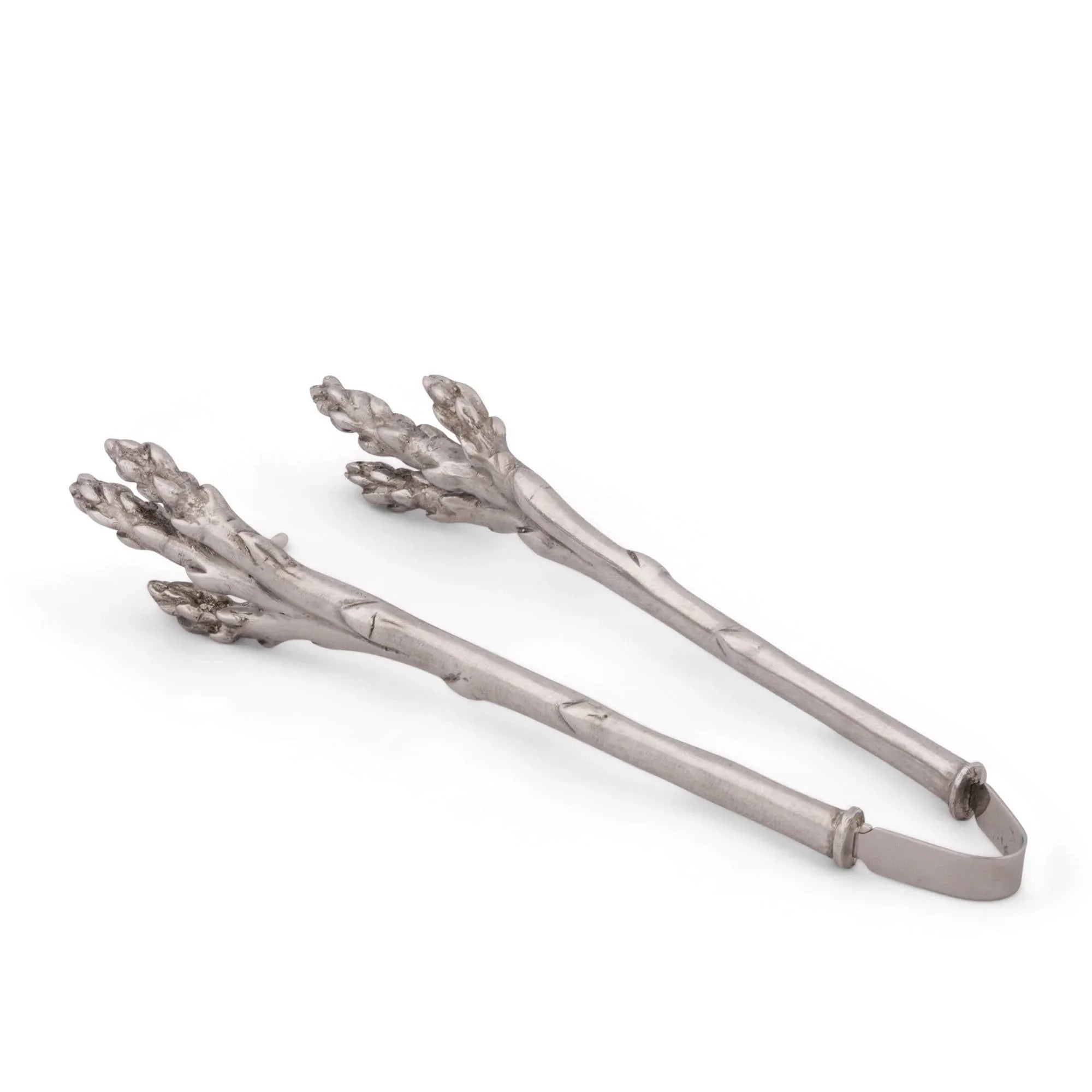 Pewter Asparagus Pattern Tongs - The Mayfair Hall