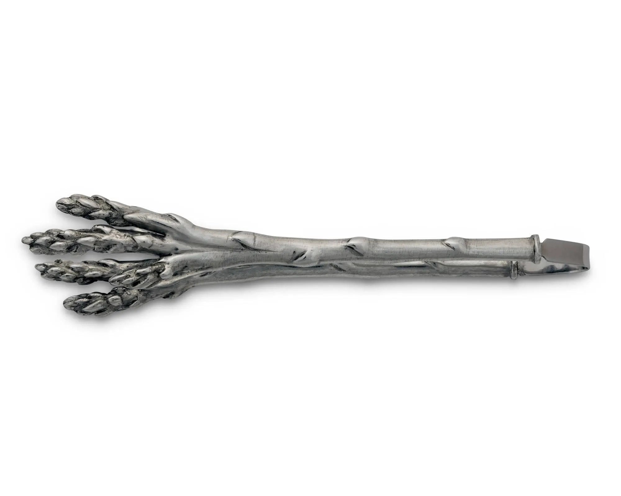 Pewter Asparagus Pattern Tongs - The Mayfair Hall