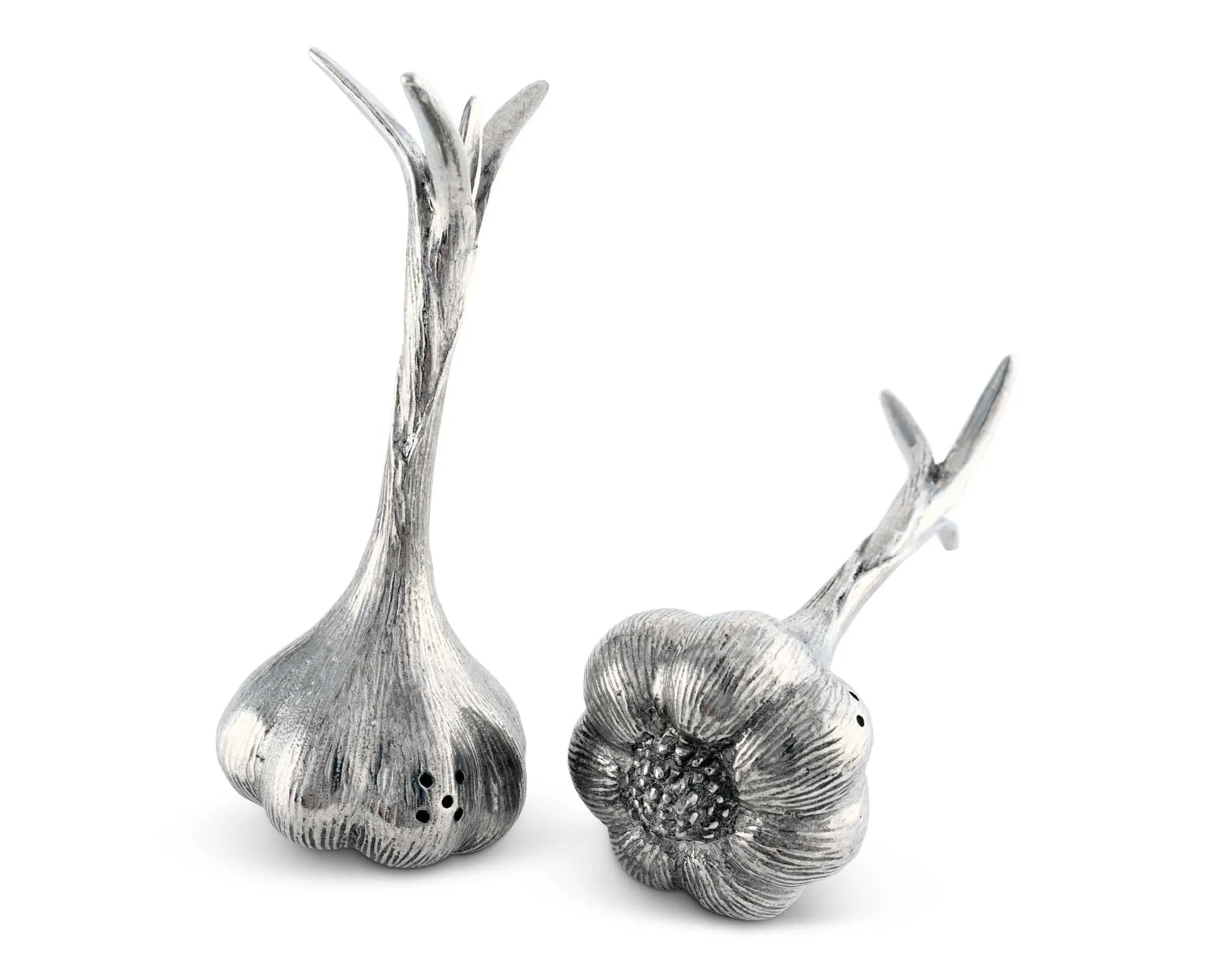Pewter Garlic Salt & Pepper Set - The Mayfair Hall