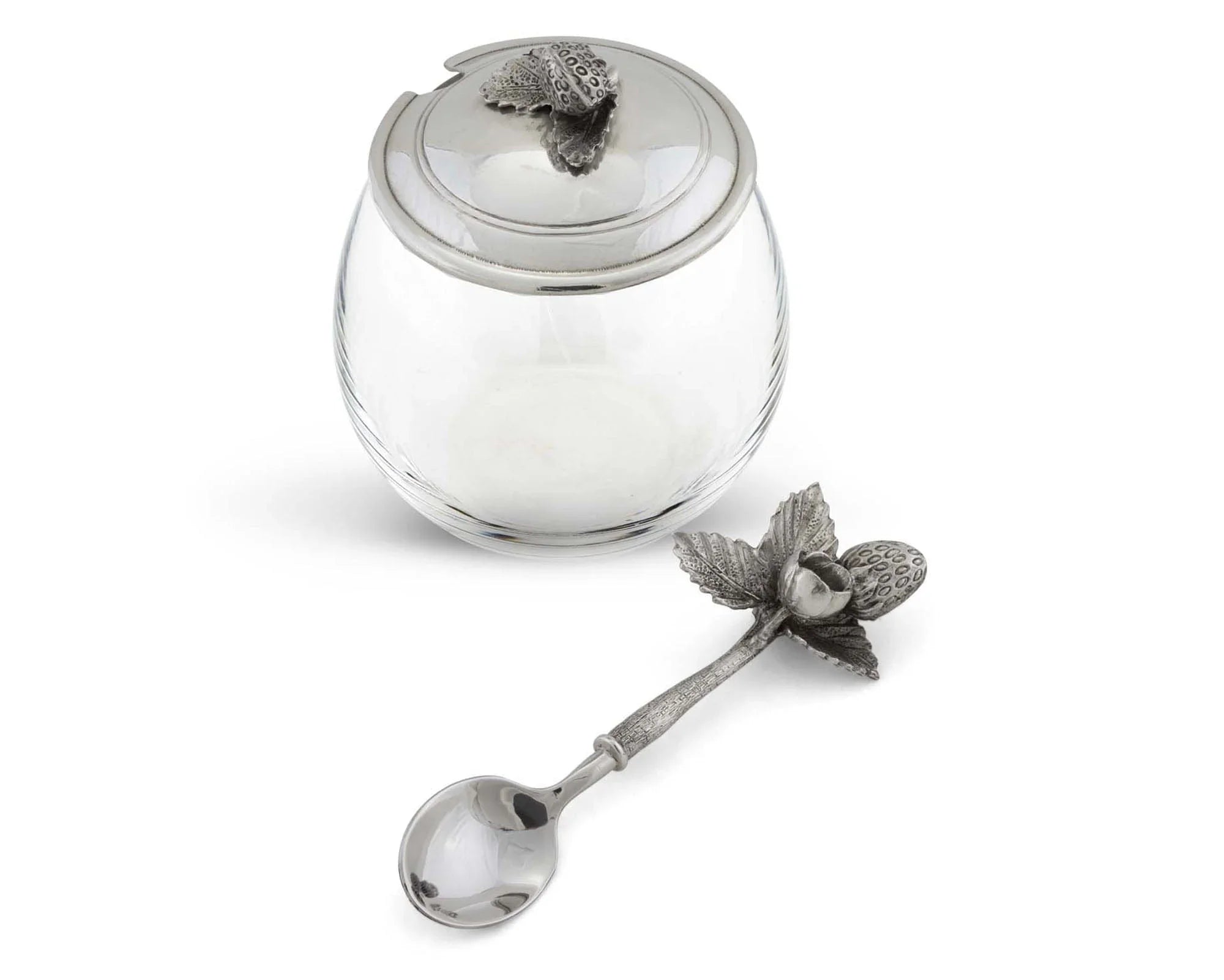 Strawberry Jam Jar with Spoon - The Mayfair Hall