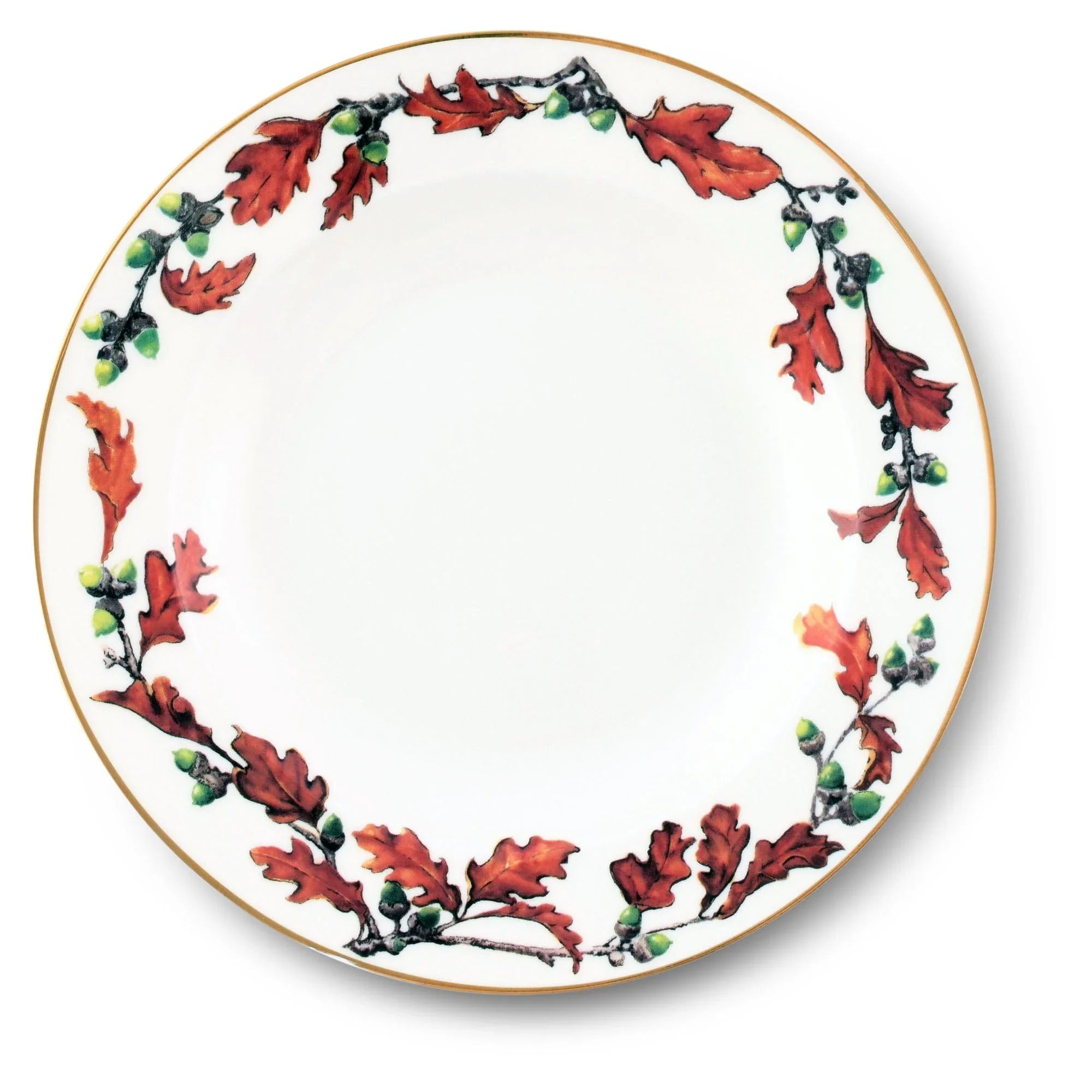 Norwood Acorn Bone China Round Dinner Plate - The Mayfair Hall