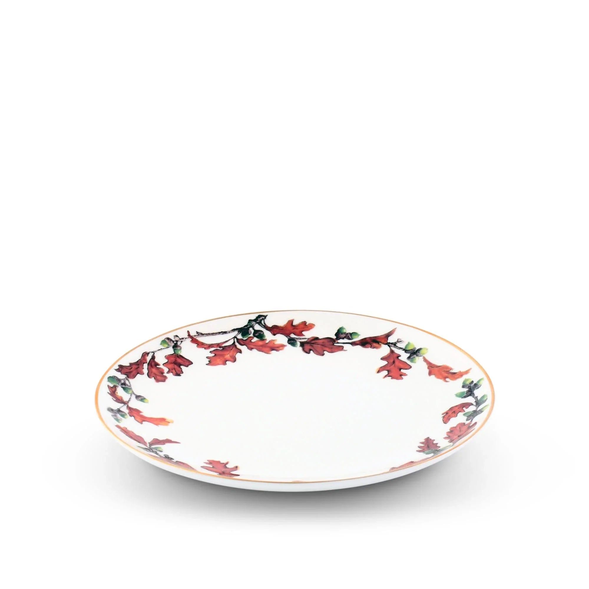 Norwood Acorn Bone China Round Salad Plate - The Mayfair Hall
