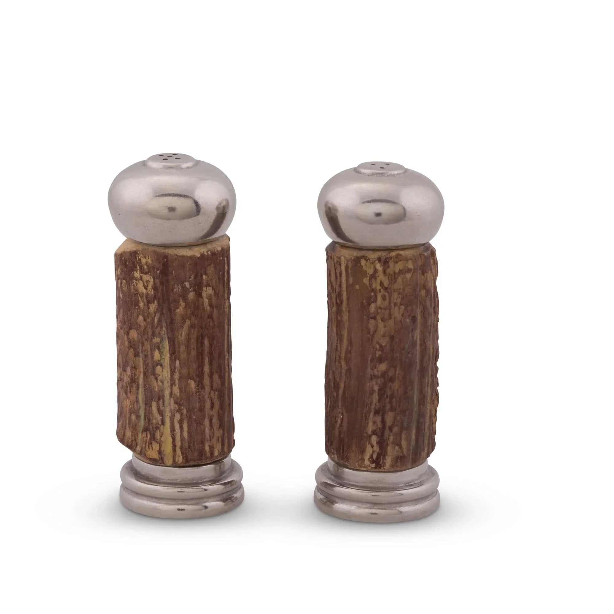 Antler with Pewter Salt & Pepper Set - The Mayfair Hall