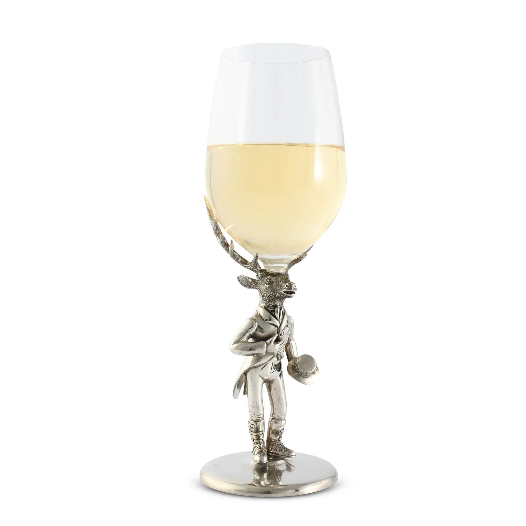 Gentleman Elk Wine Glass - The Mayfair Hall