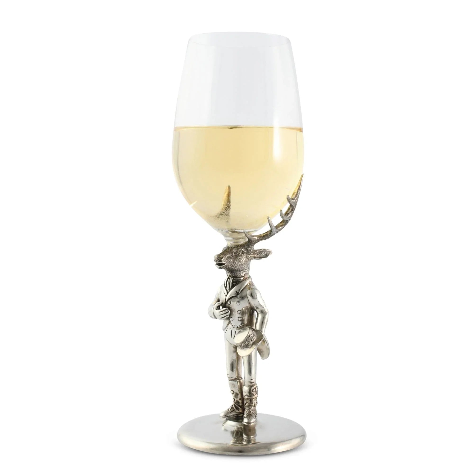 Gentleman Elk Wine Glass - The Mayfair Hall