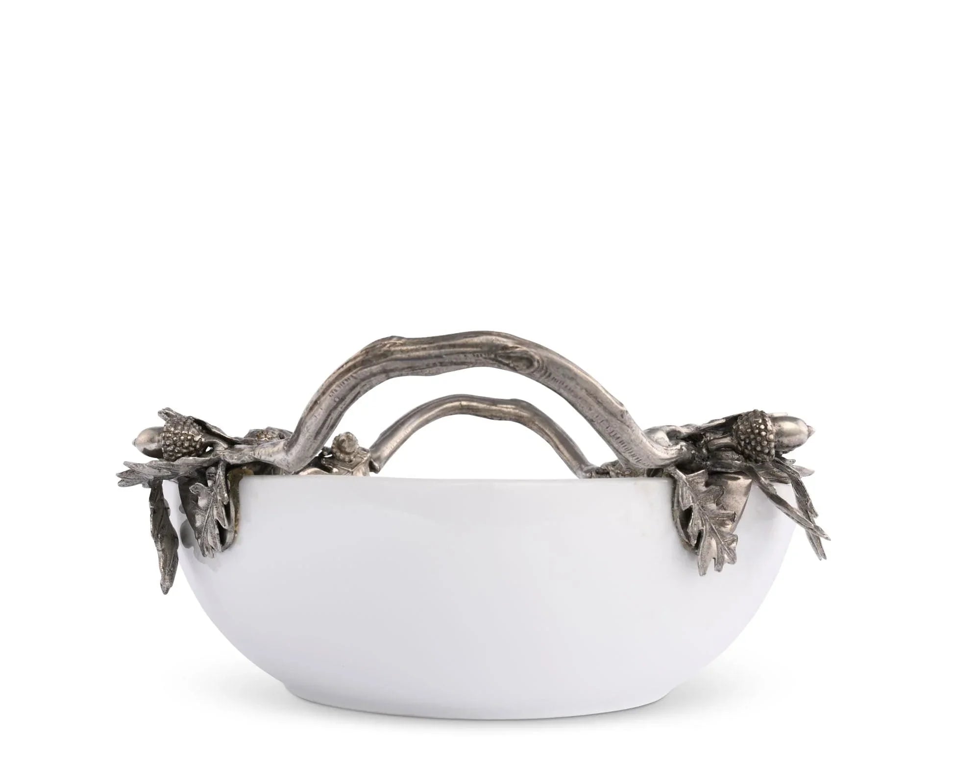 Acorn Oak & Leaf Stoneware Serving Dish - The Mayfair Hall