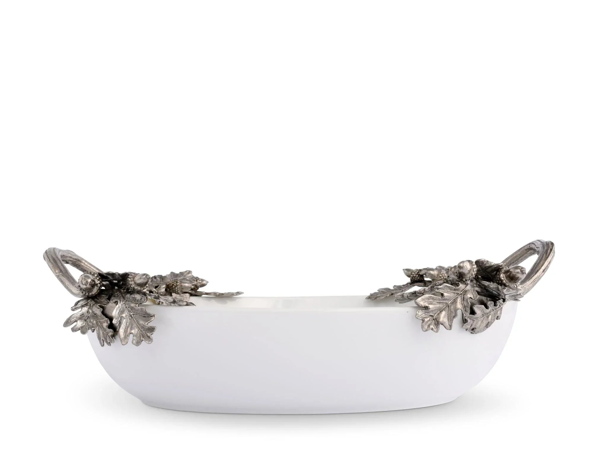 Acorn Oak & Leaf Stoneware Serving Dish - The Mayfair Hall