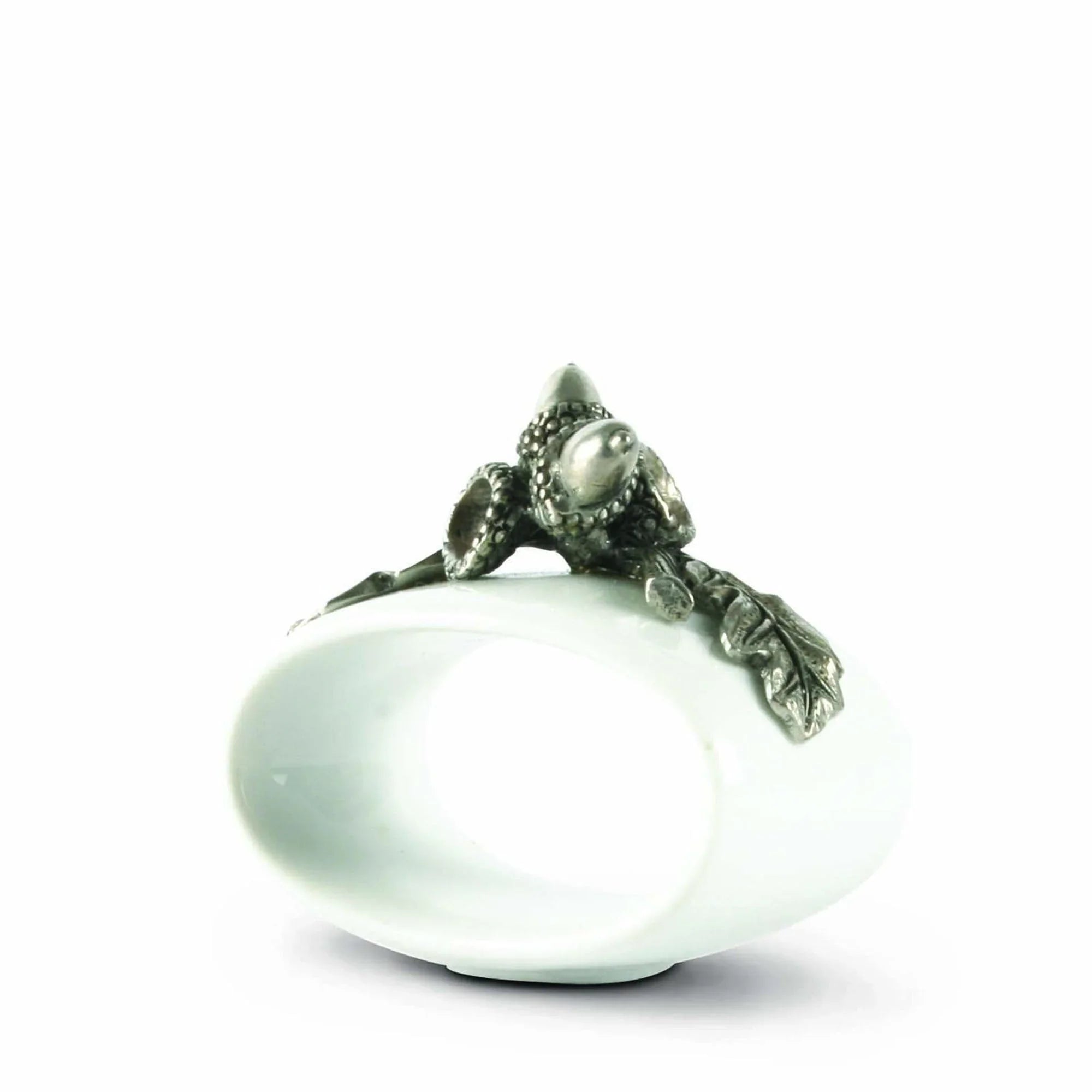 Acorn Stoneware Napkin Ring - The Mayfair Hall