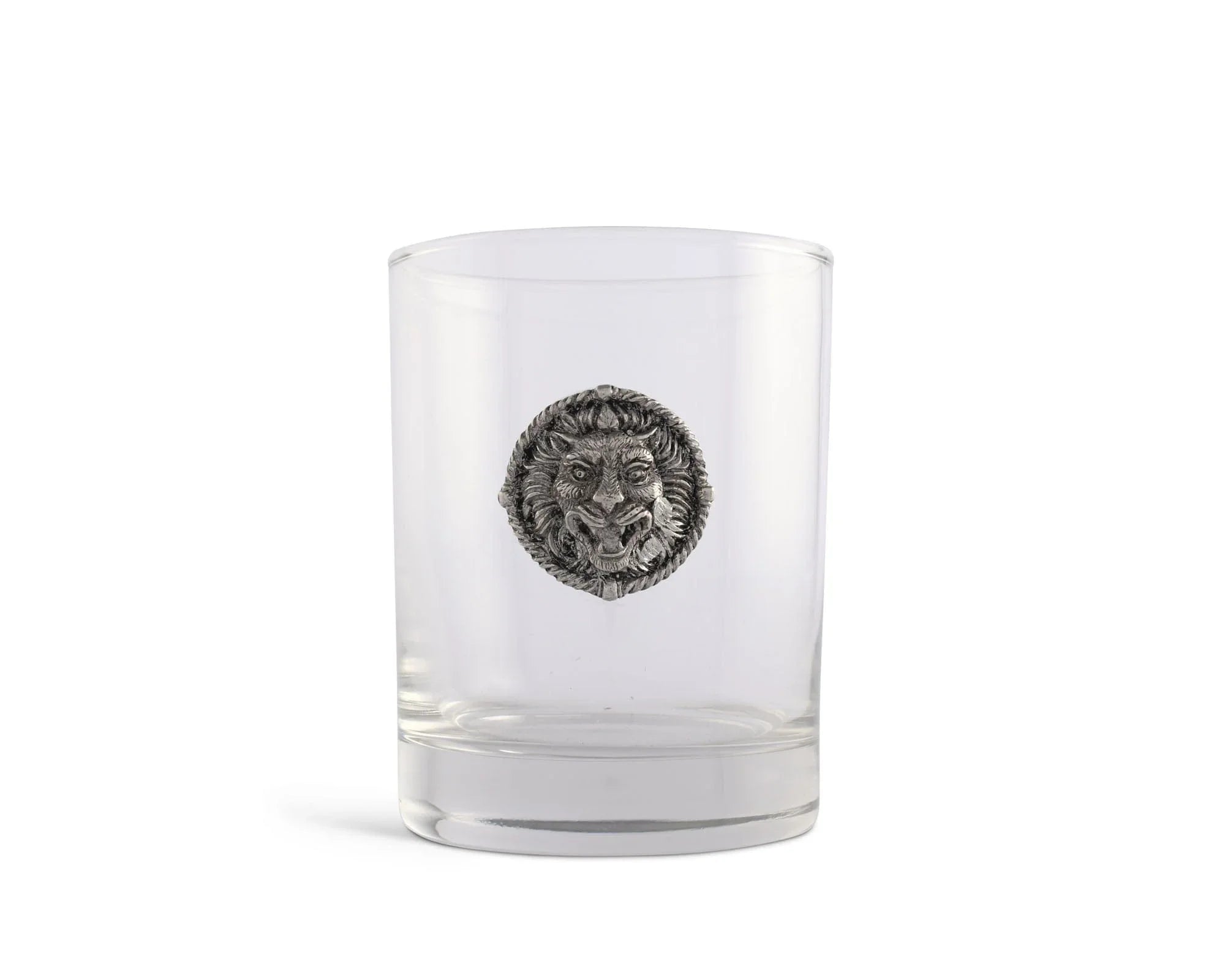 Lion Head Double Old Fashion Bar Glass - The Mayfair Hall