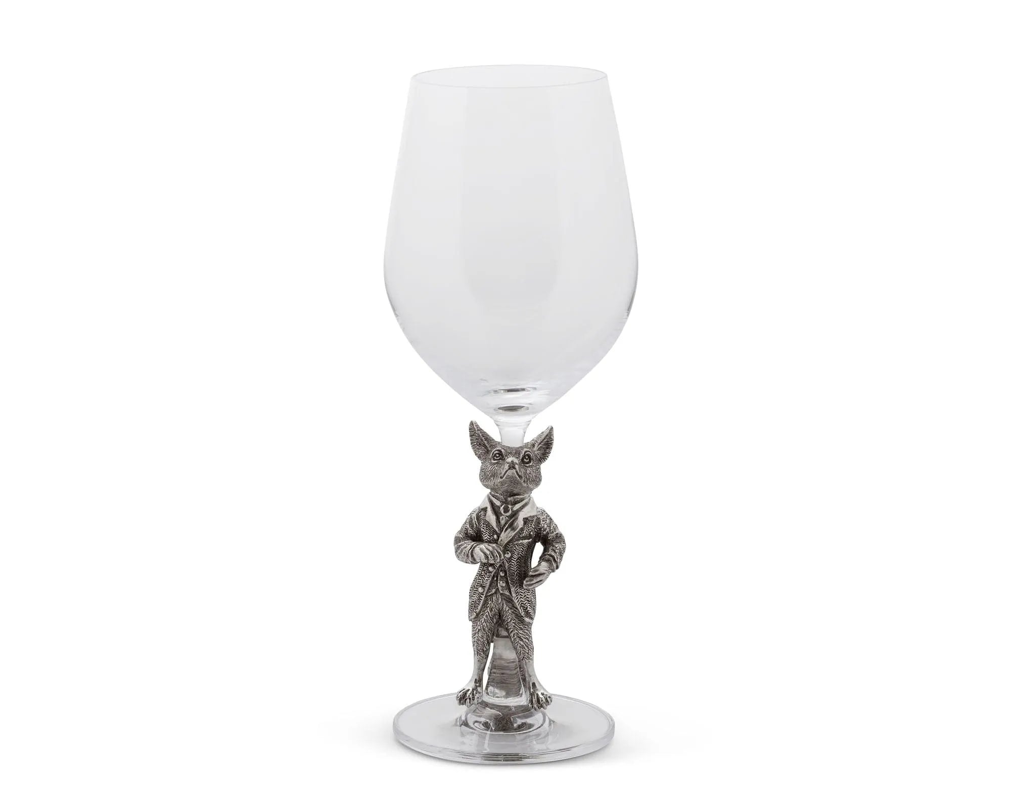 Hunting Dressed Fox Wine Glass - The Mayfair Hall