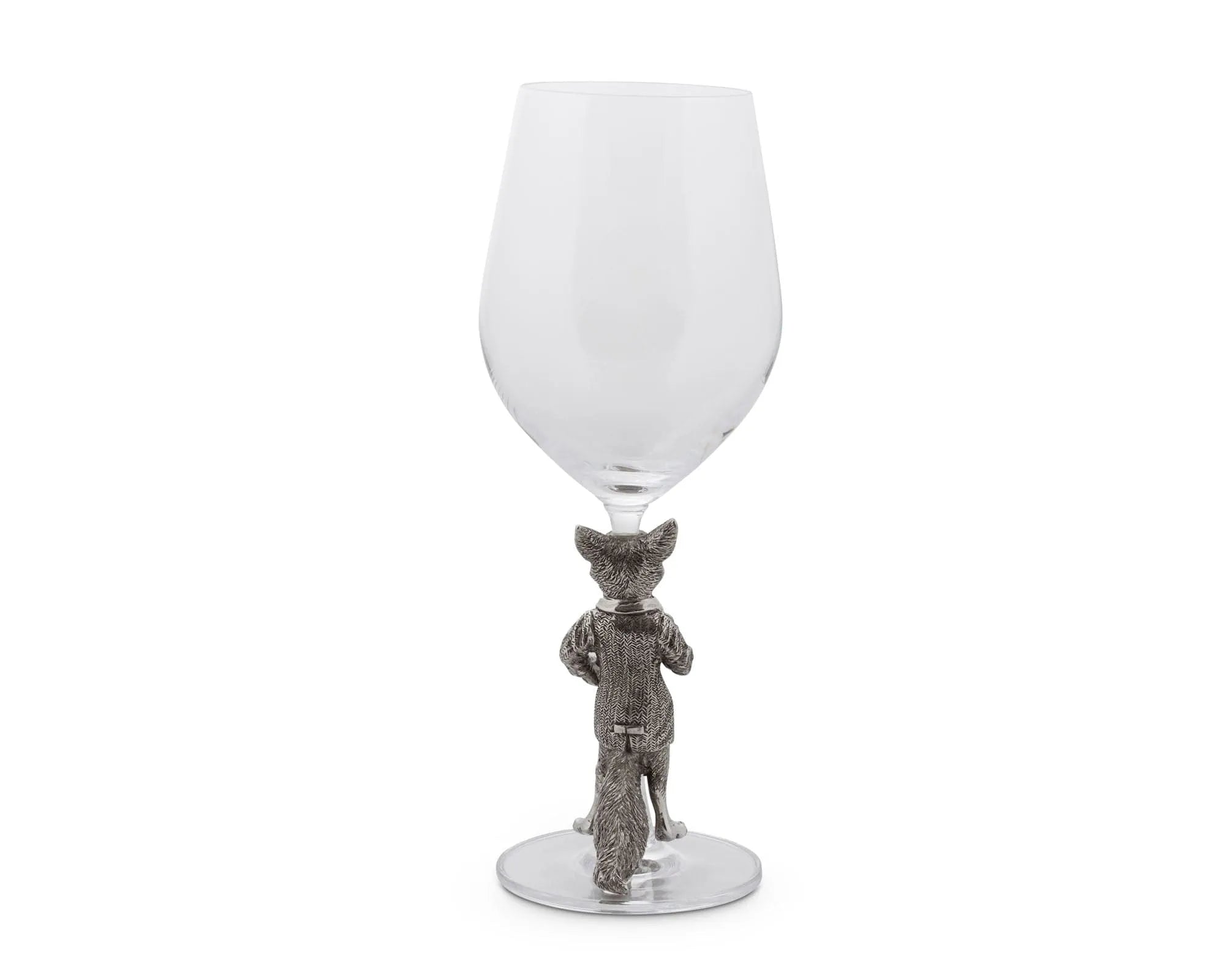 Hunting Dressed Fox Wine Glass - The Mayfair Hall