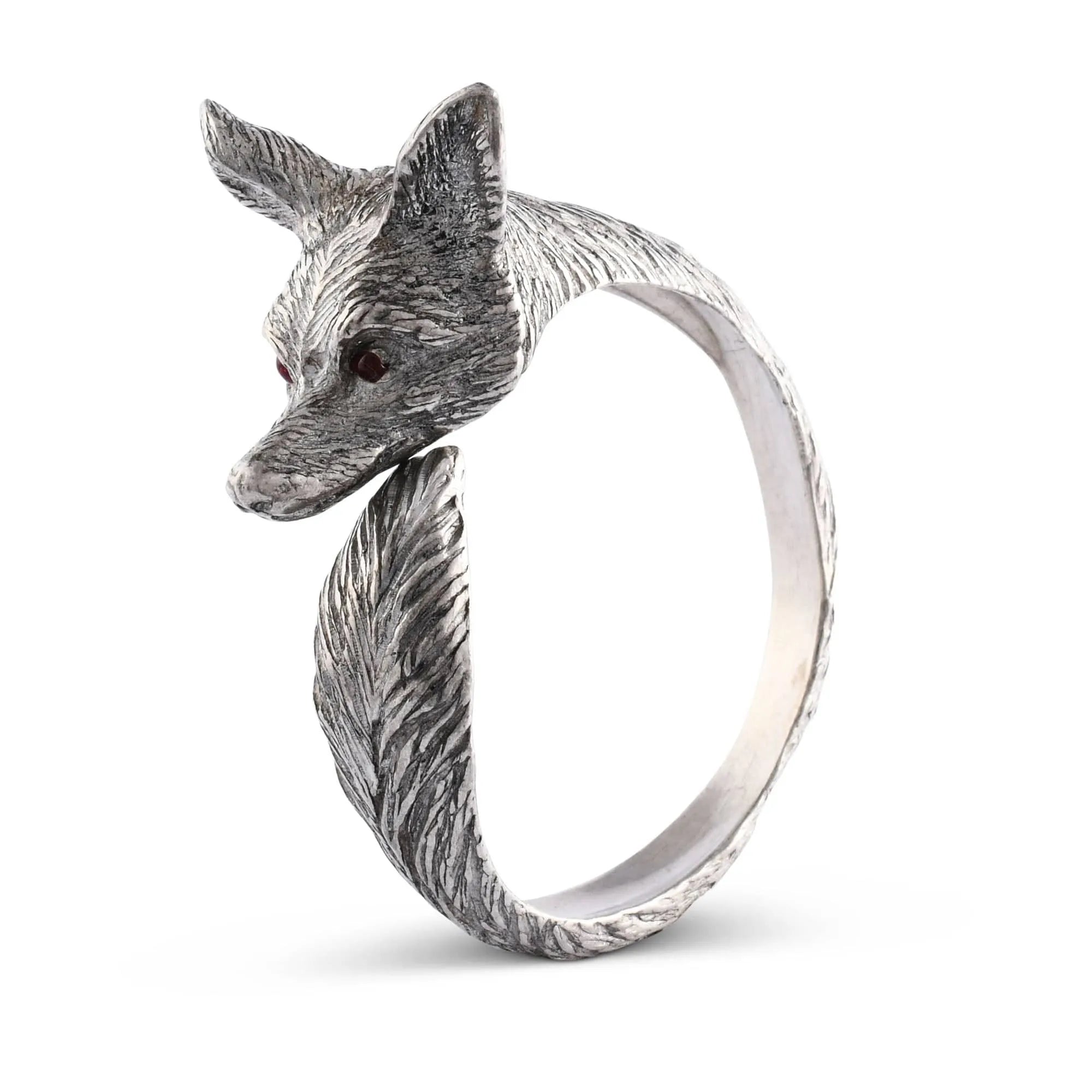 Pewter Fox Napkin Ring - The Mayfair Hall