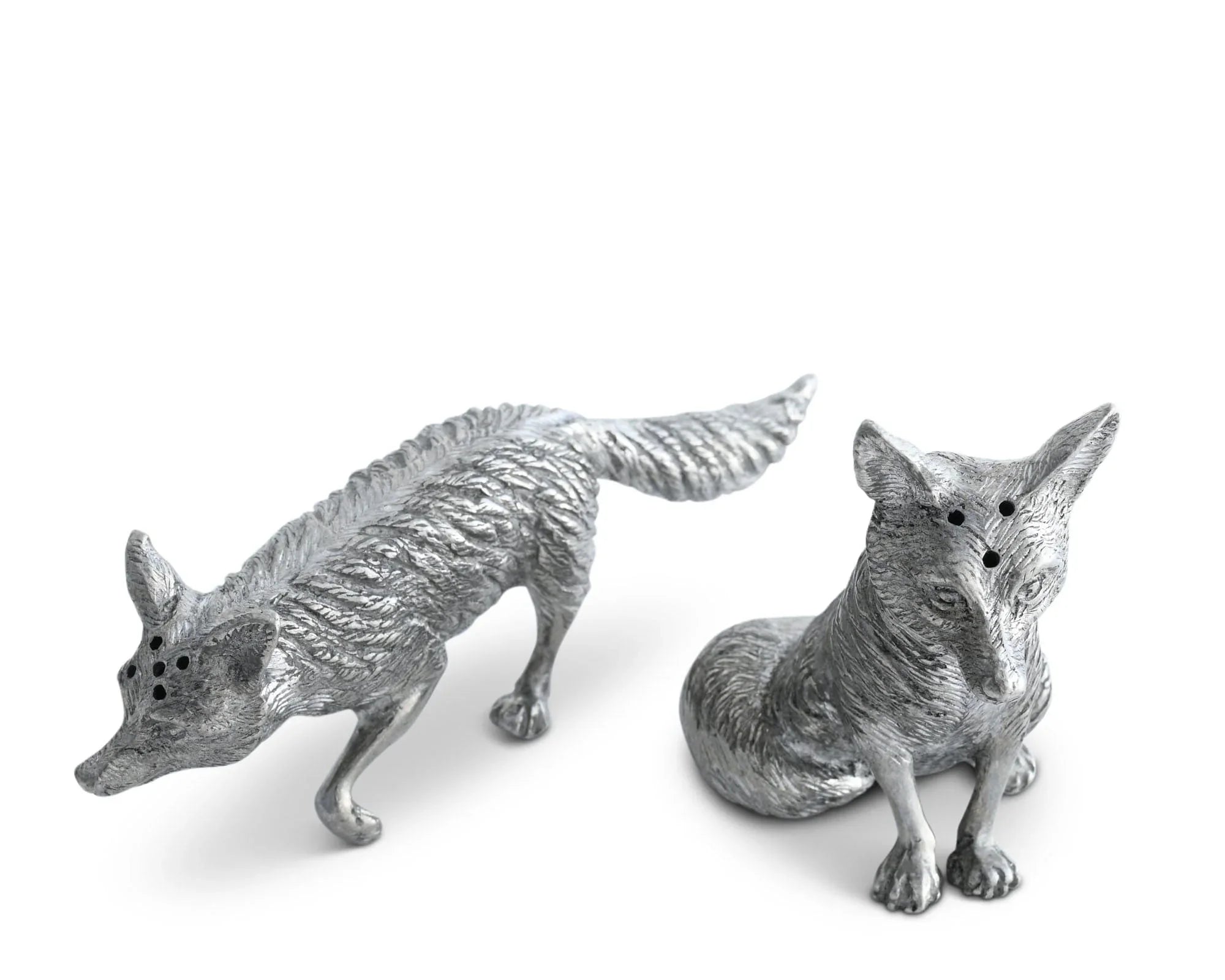 Pewter Foxes Salt & Pepper Set - The Mayfair Hall