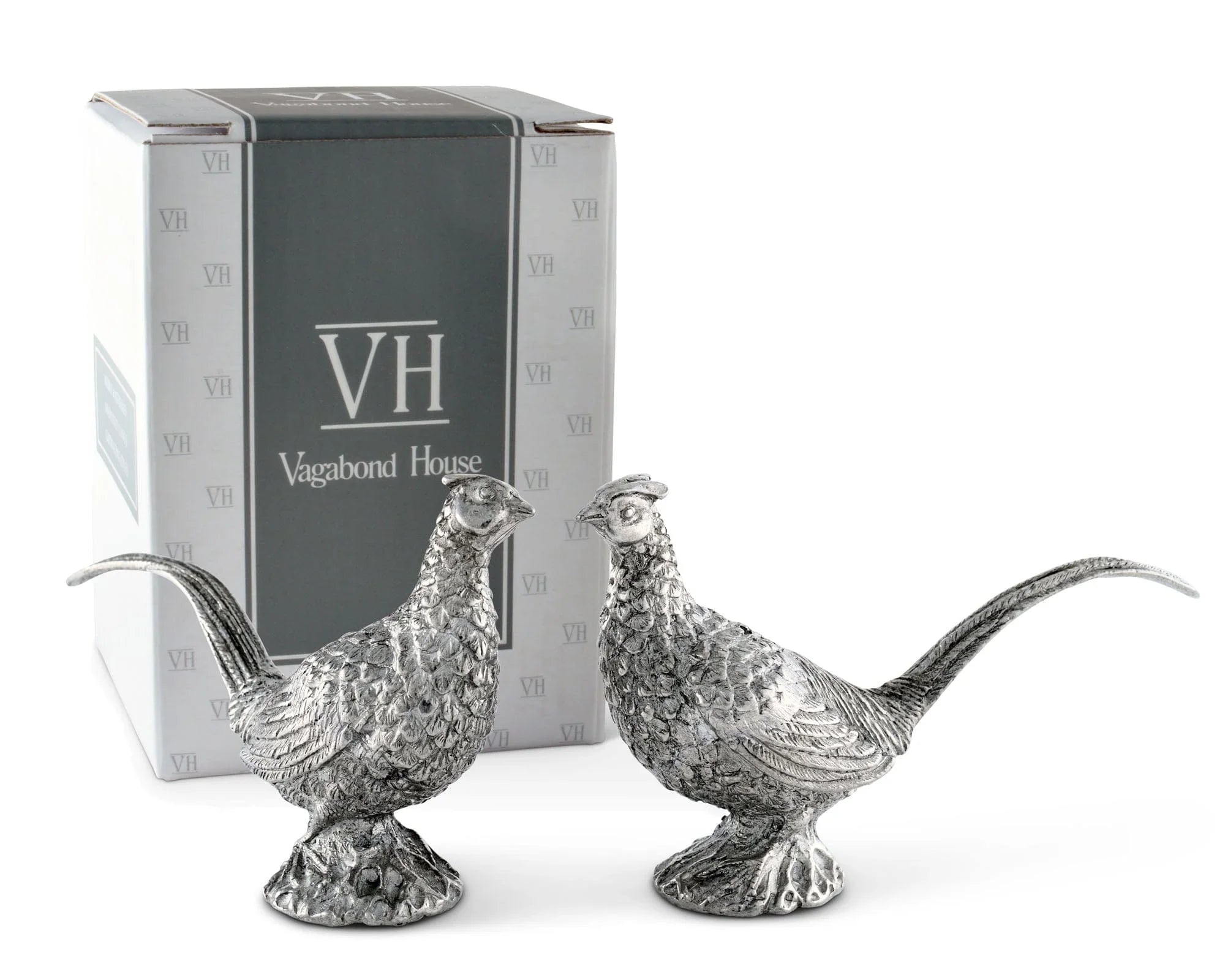 Pewter Pheasants Salt & Pepper Set - The Mayfair Hall