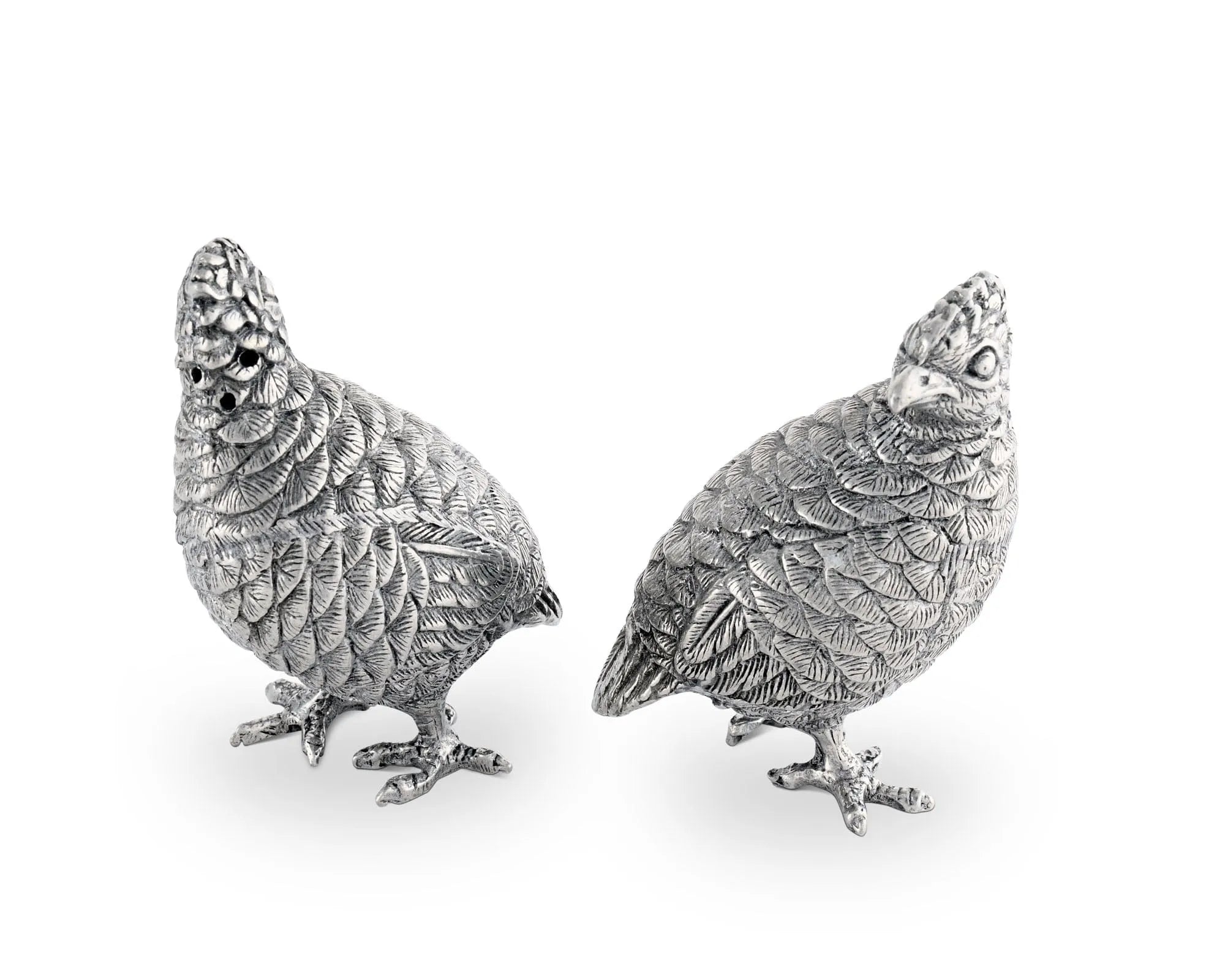 Standing Quails Salt & Pepper Set - The Mayfair Hall