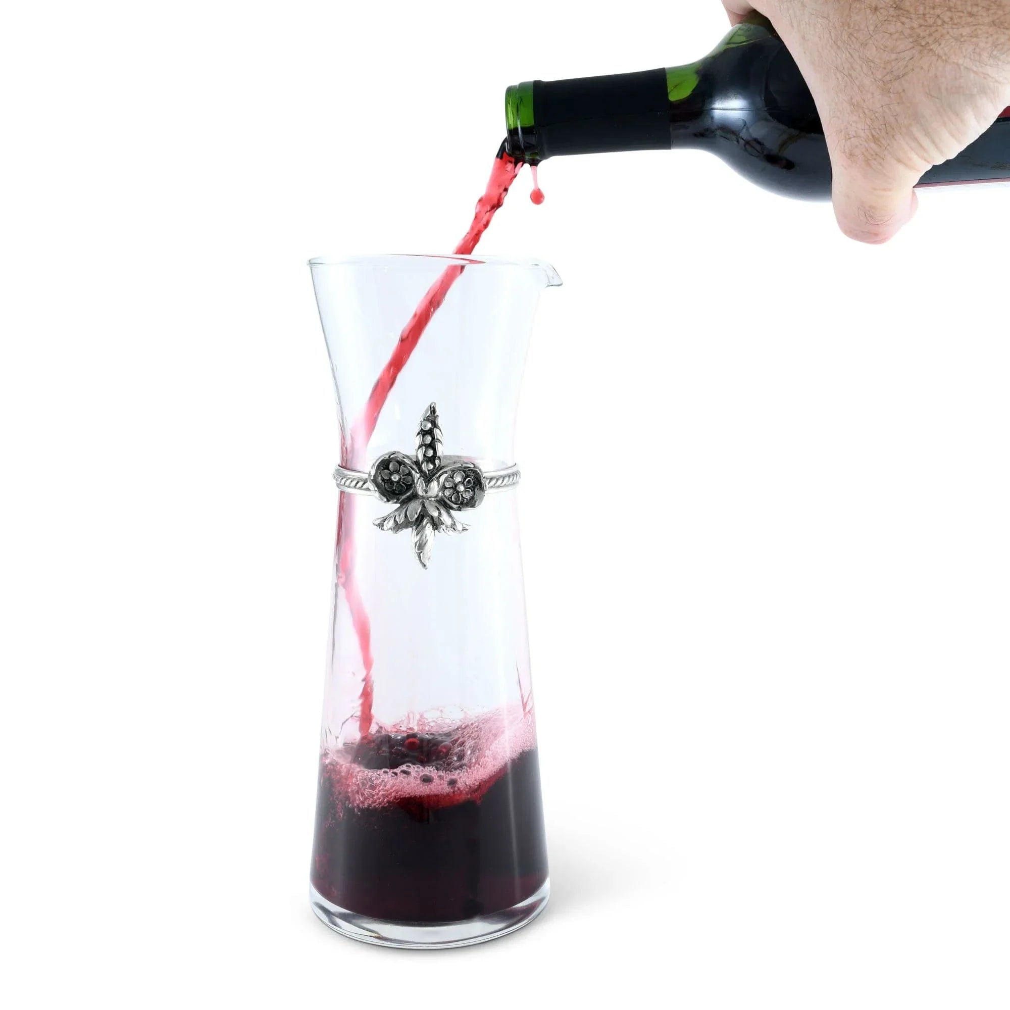 Fleur De Lis Wine Carafe - The Mayfair Hall