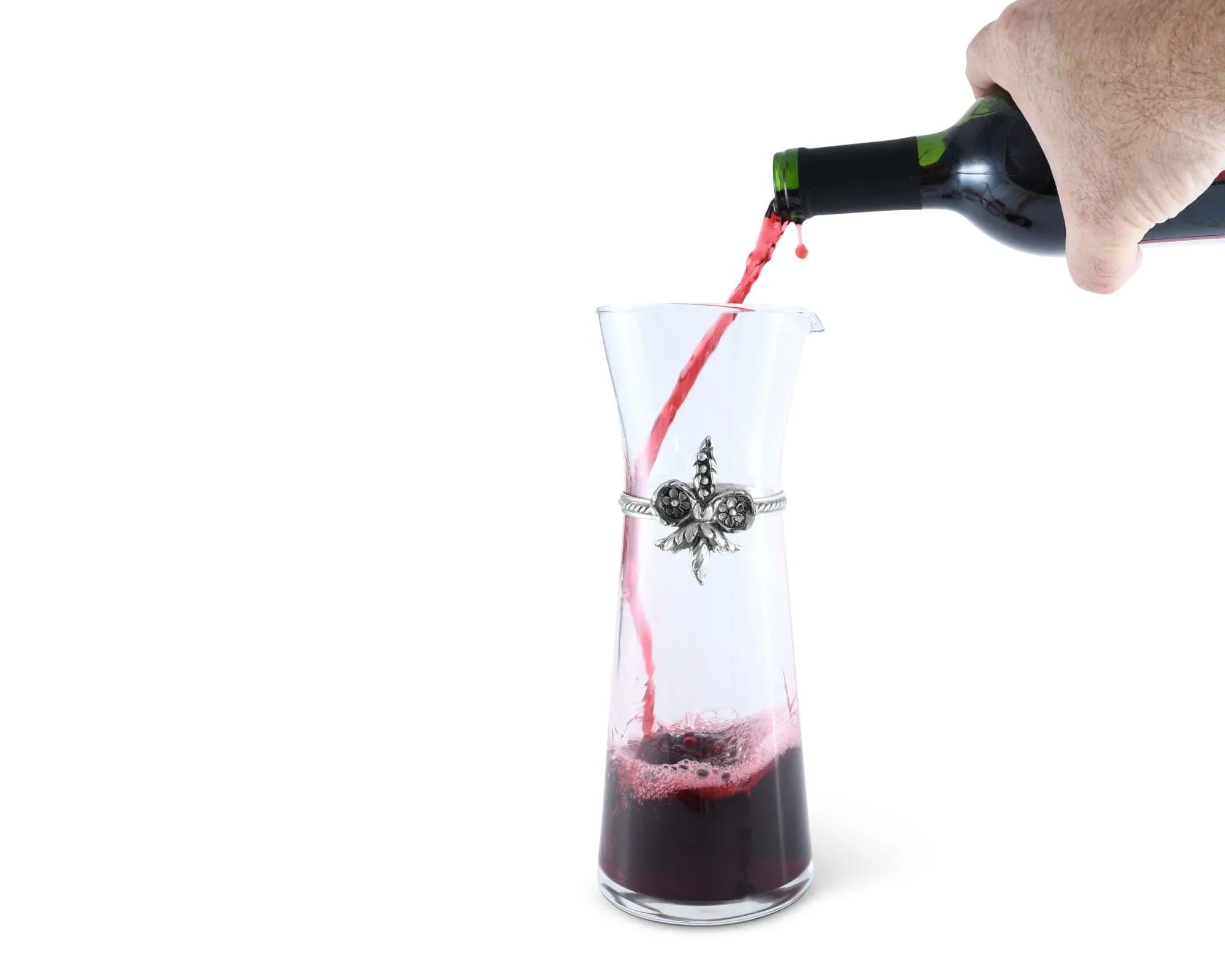 Fleur De Lis Wine Carafe - The Mayfair Hall