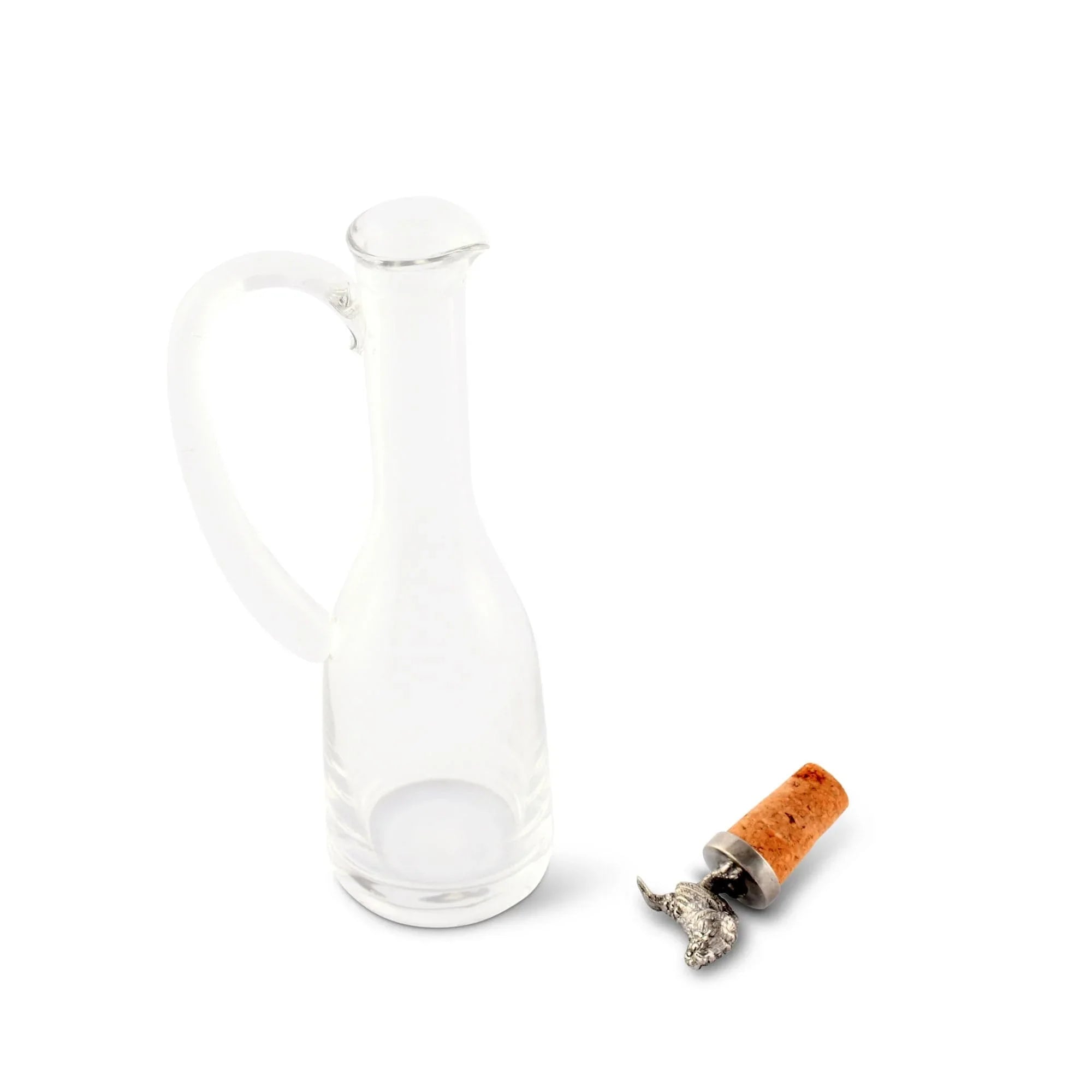 Cruet Bottle with Song Bird Cork Stopper - The Mayfair Hall