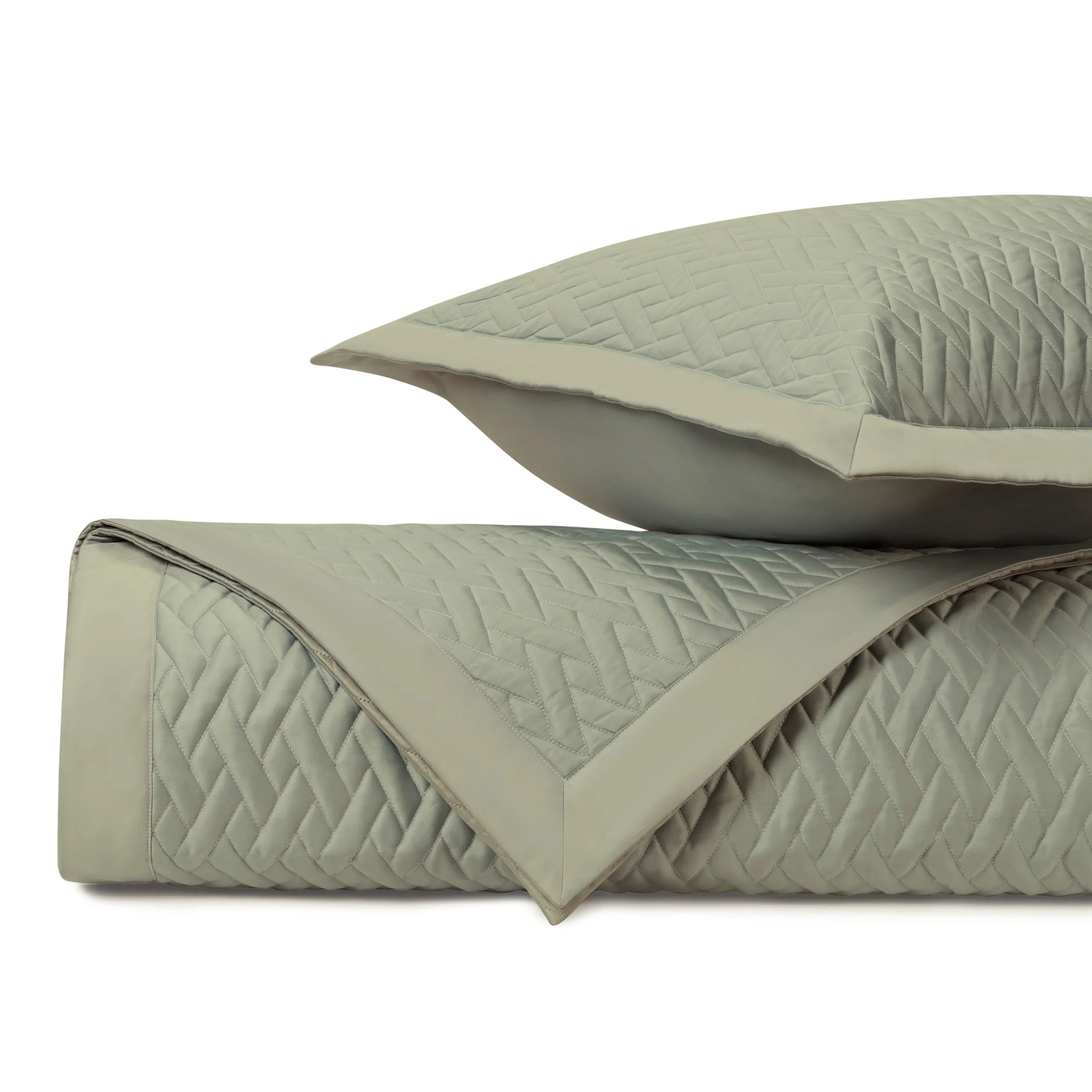 Viscaya Quilted Coverlet Set - The Mayfair Hall