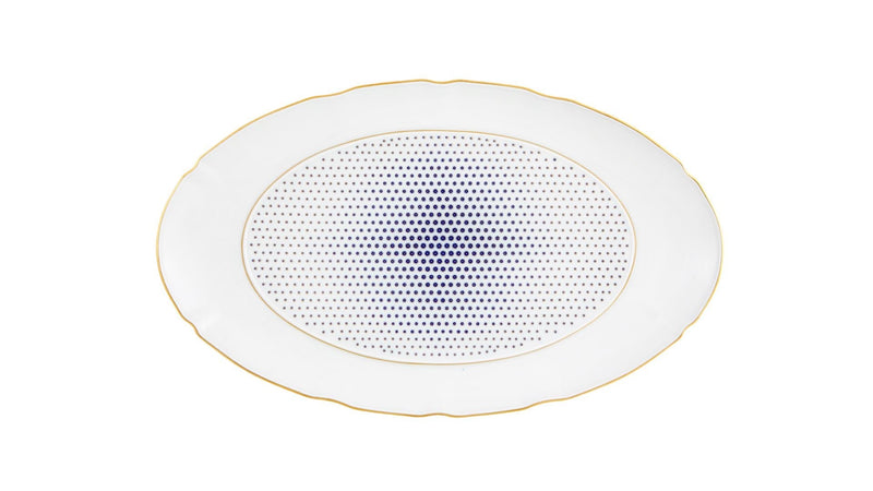 Vista Alegre Constellation d'Or Oval Platter (3 Sizes) - The Mayfair Hall