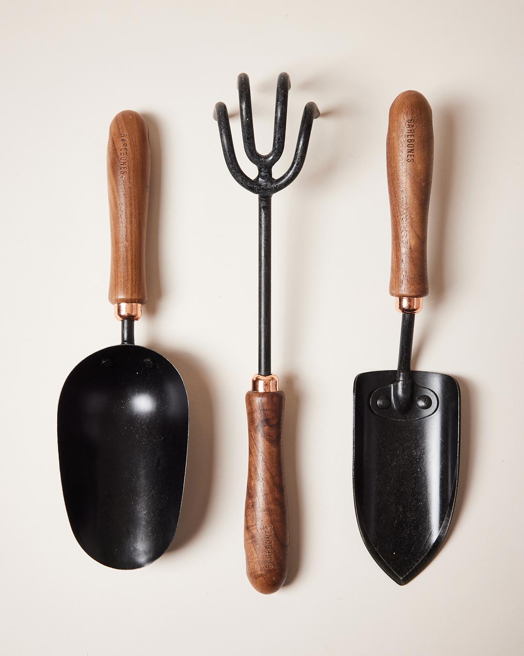 Walnut Handled Garden Tools