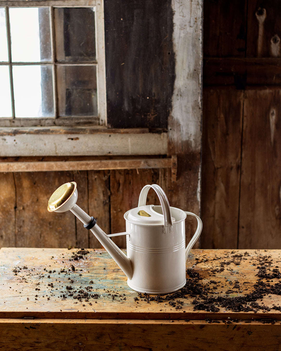 Farmer's Enameled Watering Can