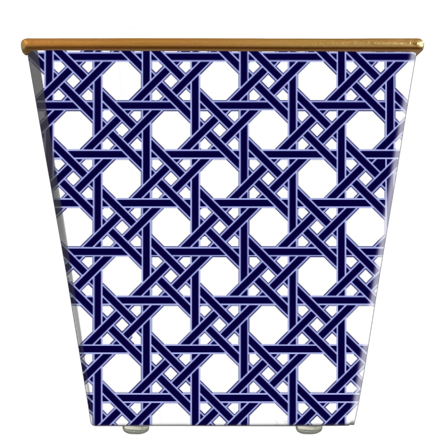 WHH Basketweave Cachepot Candle