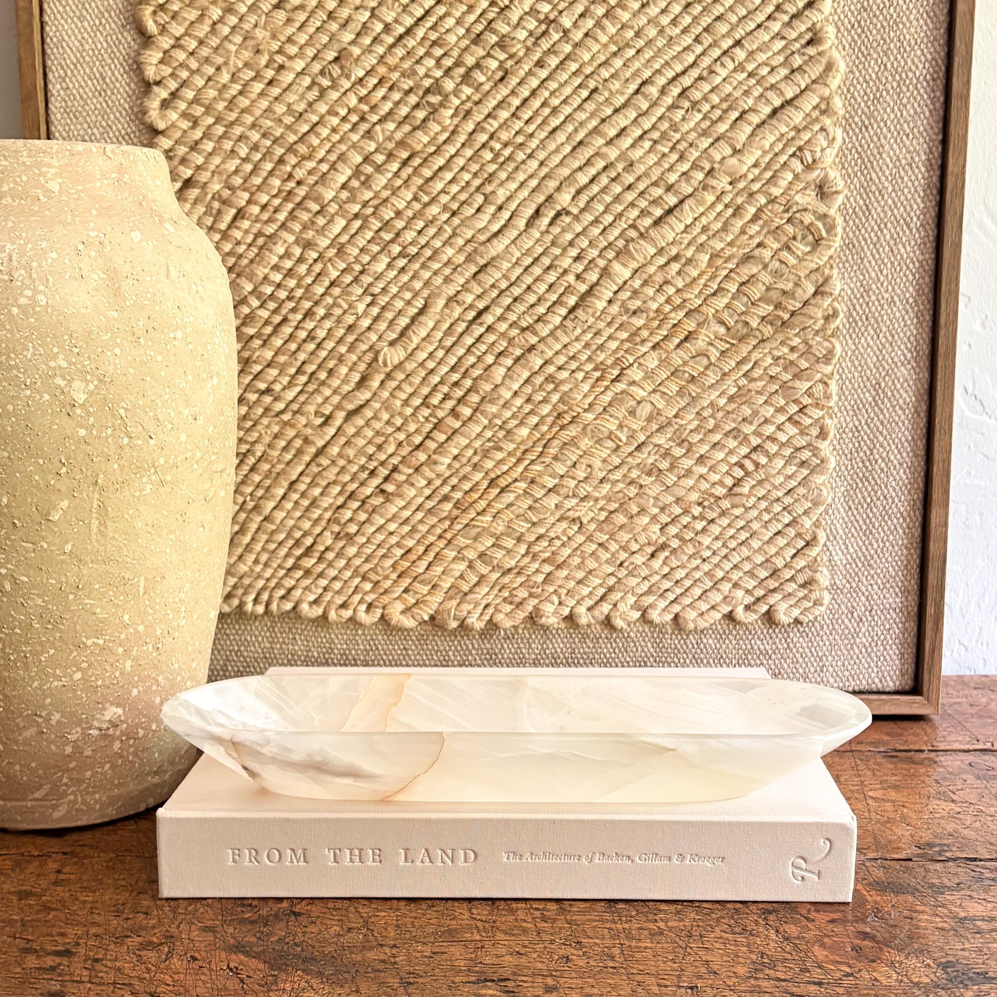 White Onyx Canoe