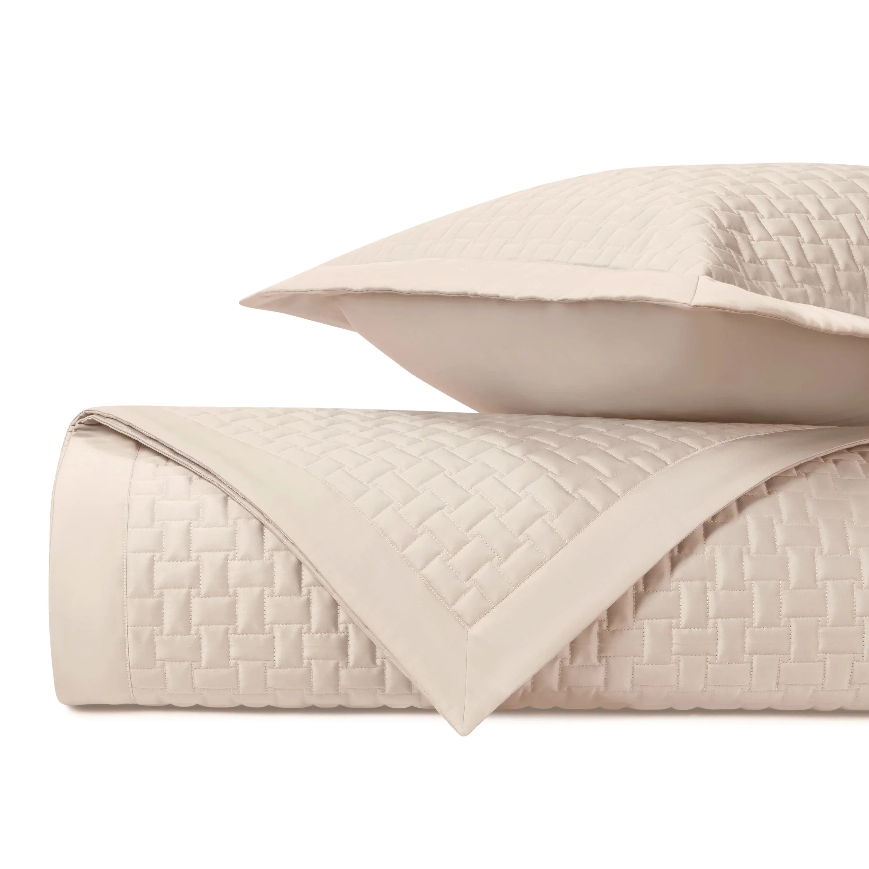 Wicker Quilted Coverlet - The Mayfair Hall