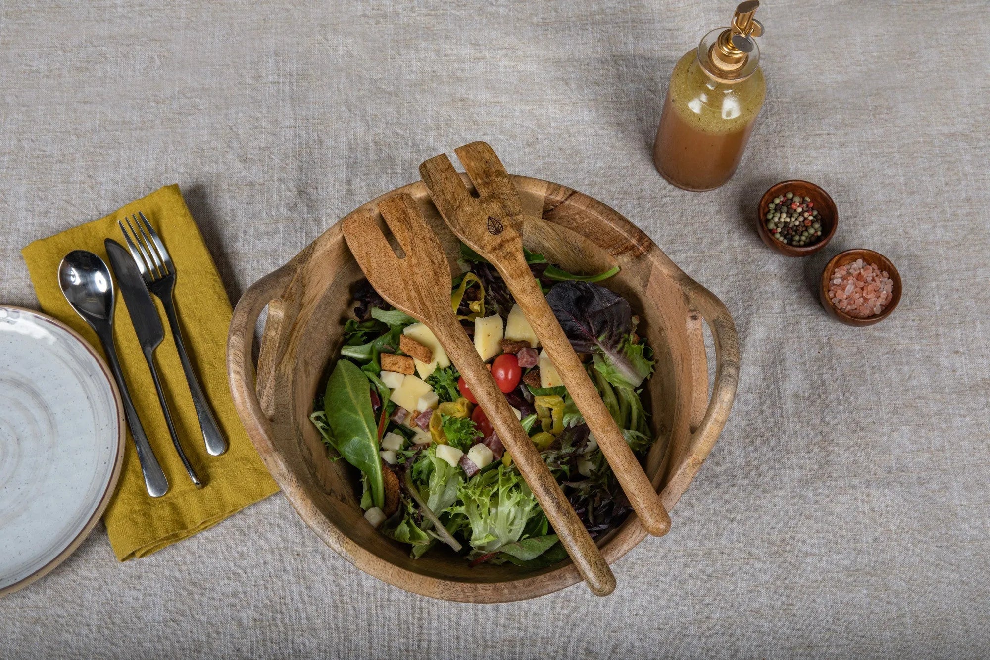 Ciotola Large Serving Bowl with Handles - The Mayfair Hall
