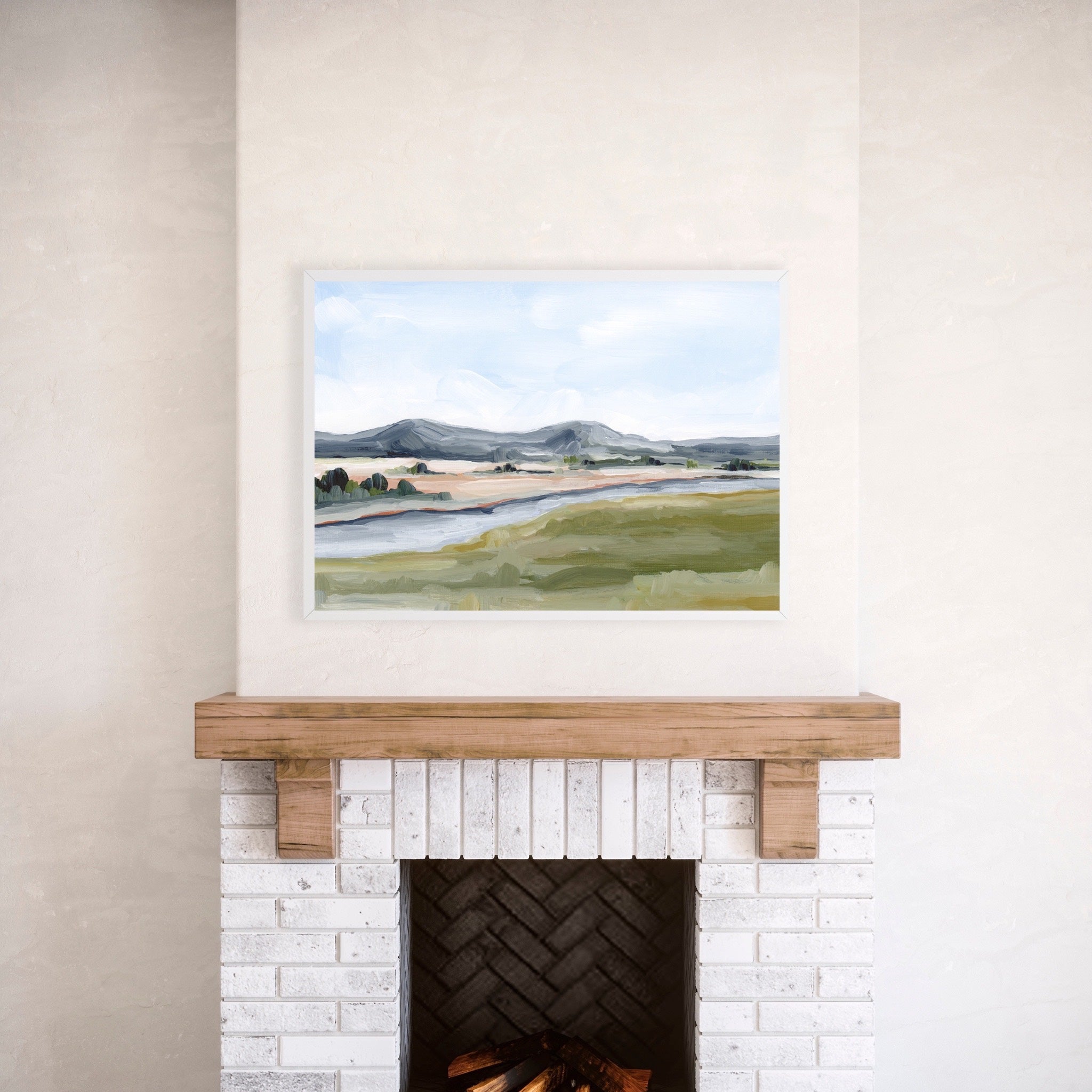 "Yellowstone in May" Art Print