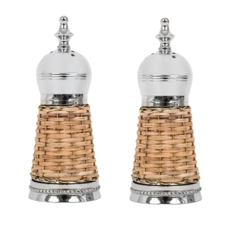 Wicker Salt and Pepper Shaker - The Mayfair Hall