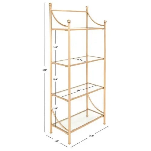 Safavieh Diana Gold Etagere Shelf