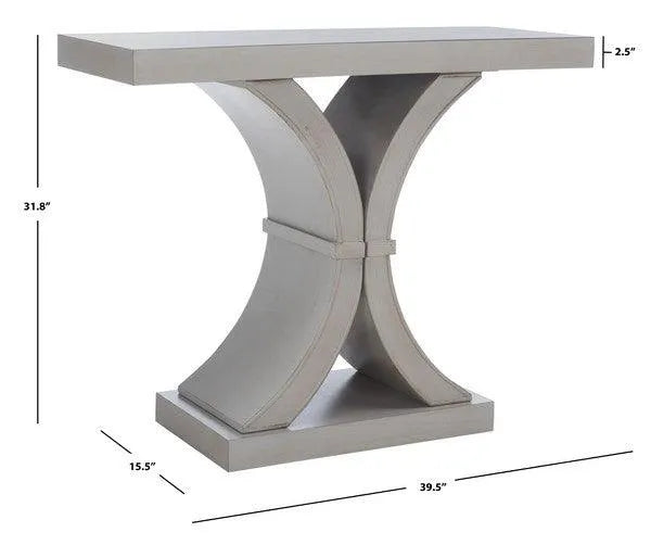 Safavieh Dryden Soft Grey Finish Console