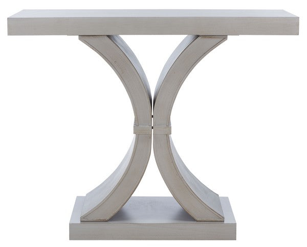 Soft Grey Finish Console - The Mayfair Hall